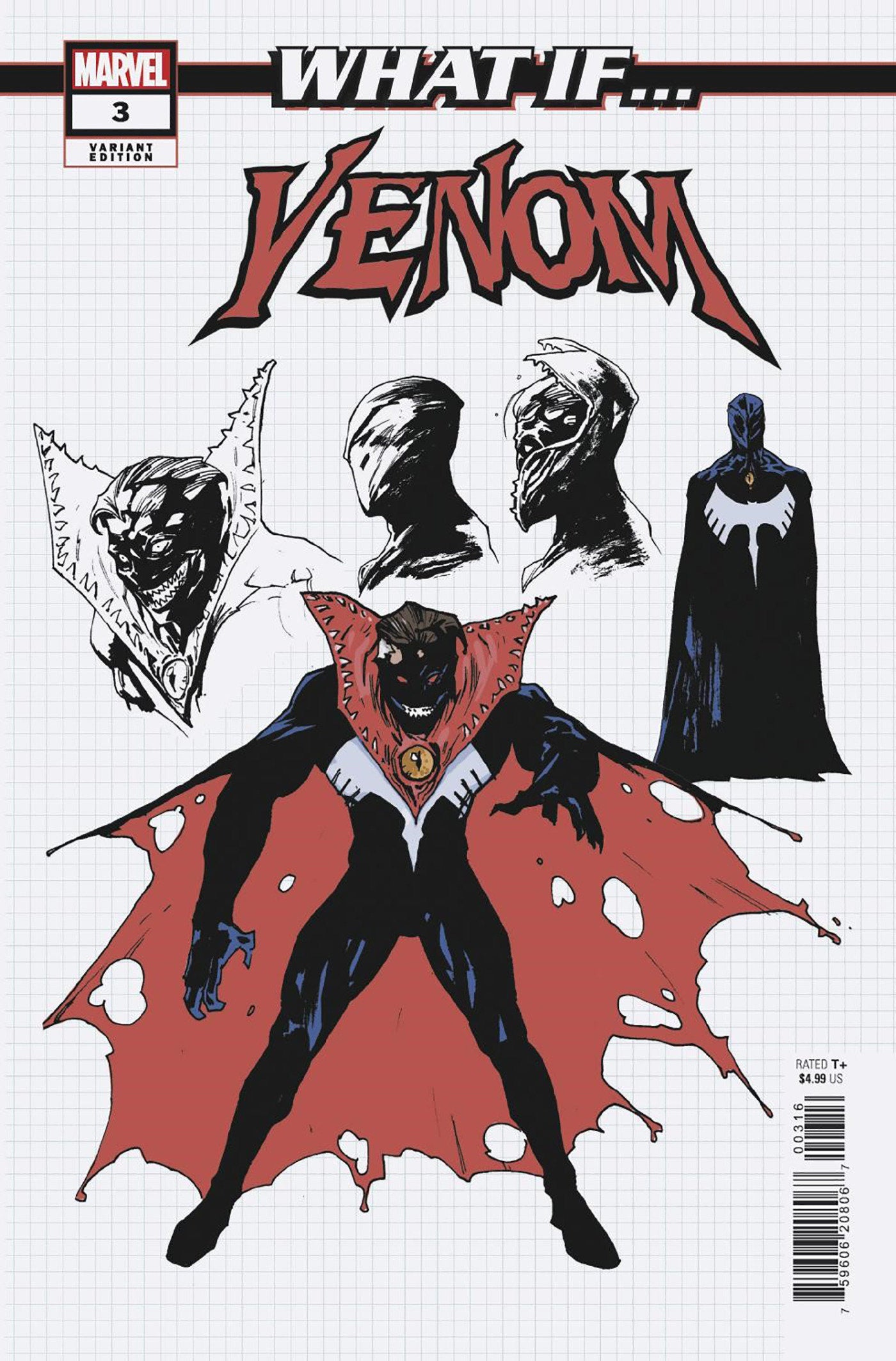 What If...? Venom #3 Jonas Scharf Design Variant | Dragon's Lair Comics and Fantasy Houston TX