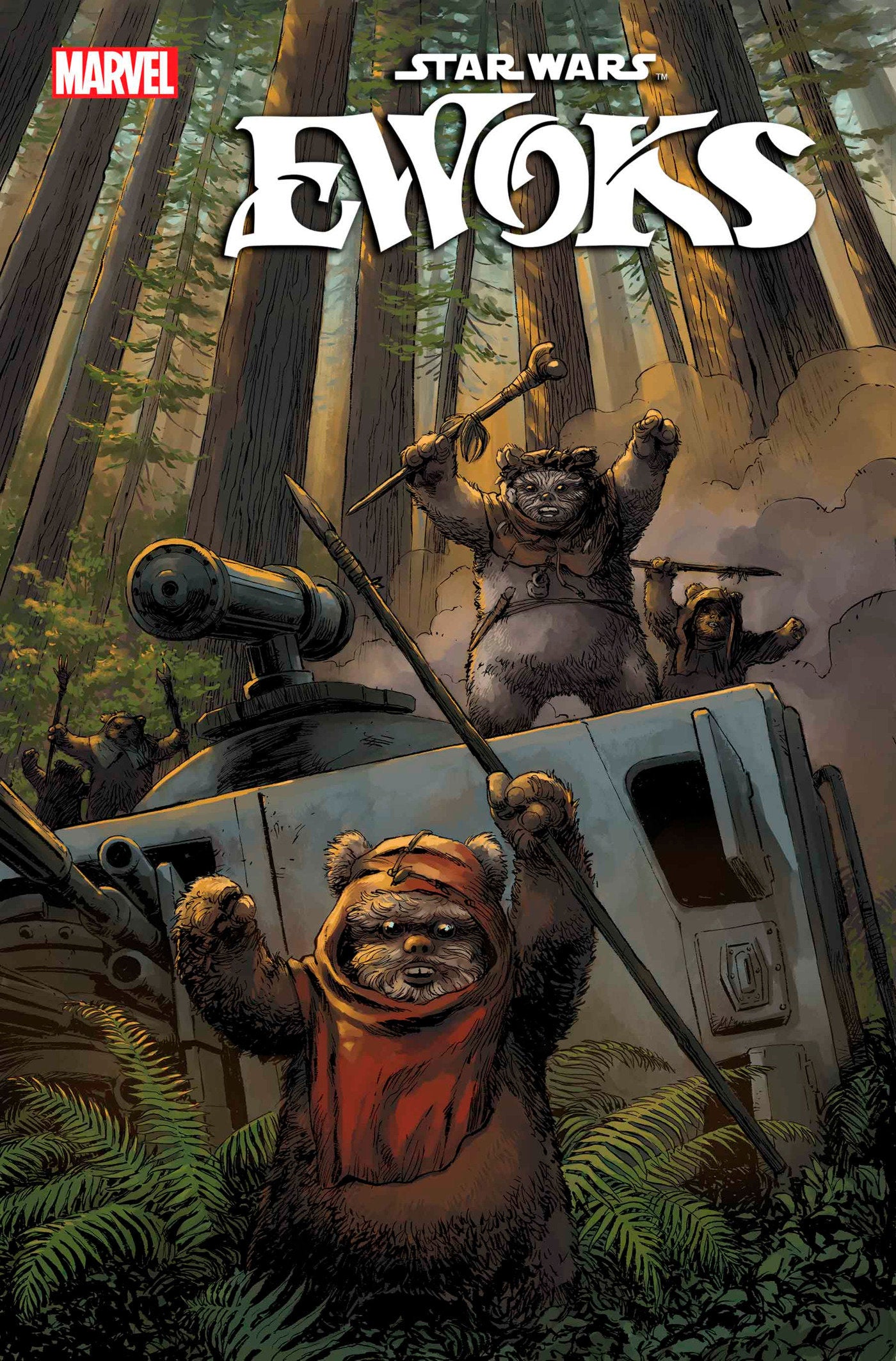 Star Wars: Ewoks #2 Dave Wachter Variant | Dragon's Lair Comics and Fantasy Houston TX