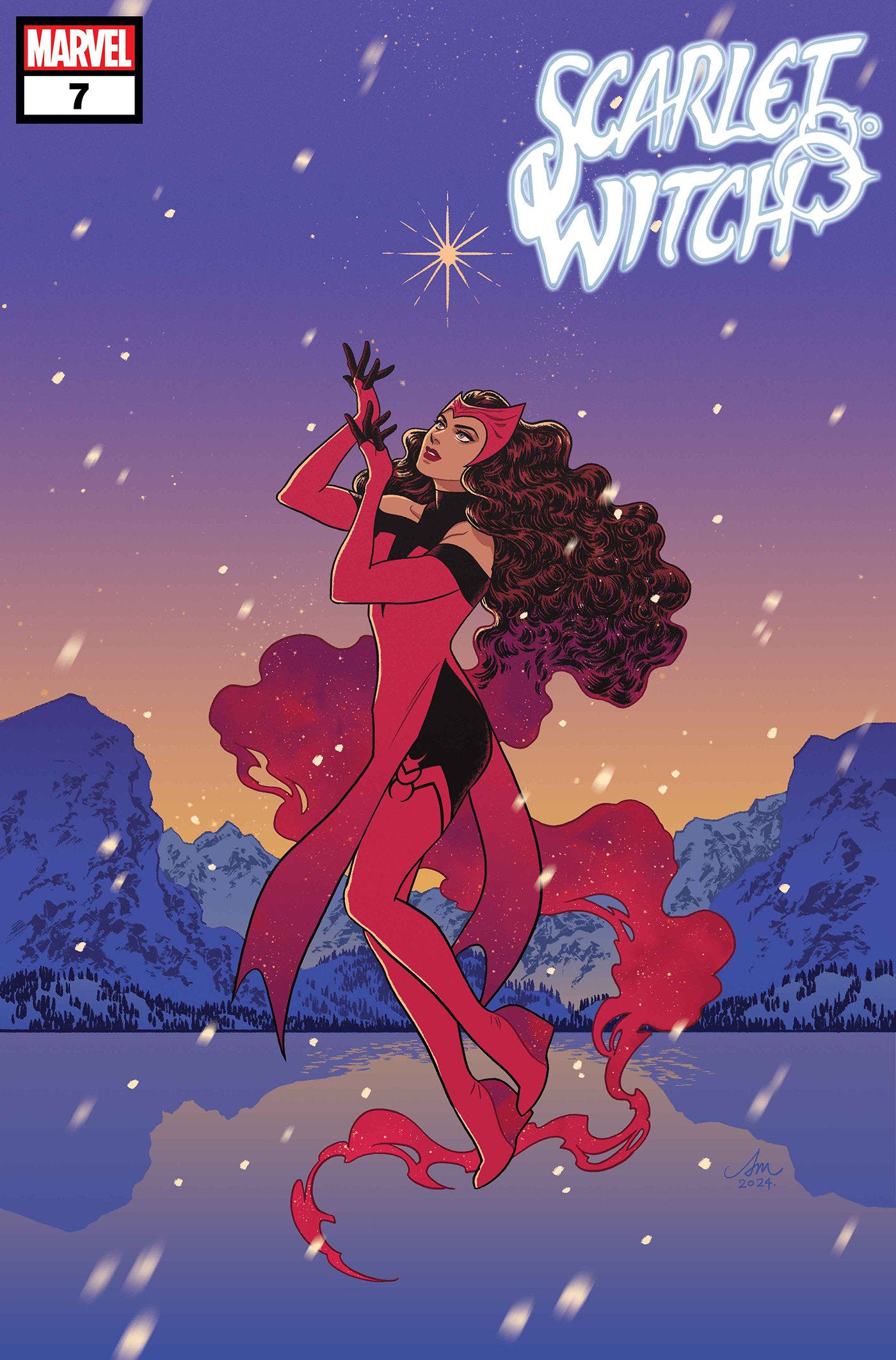 Scarlet Witch #7 Audrey Mok Winter Holiday Variant | Dragon's Lair Comics and Fantasy Houston TX