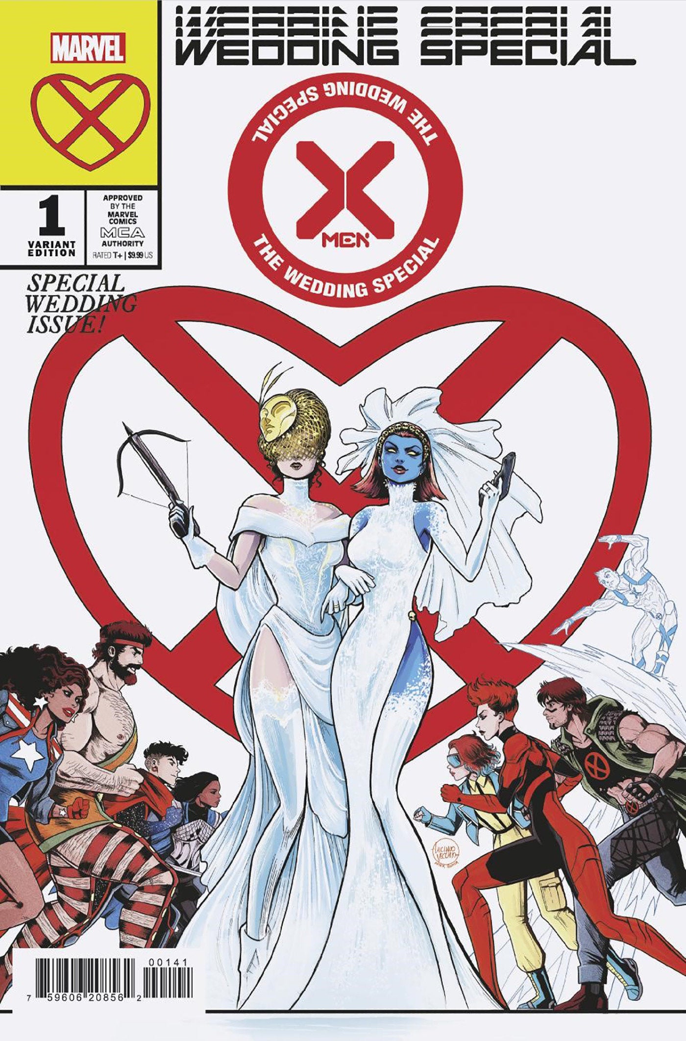 X-Men: The Wedding Special #1 Luciano Vecchio Variant | Dragon's Lair Comics and Fantasy Houston TX