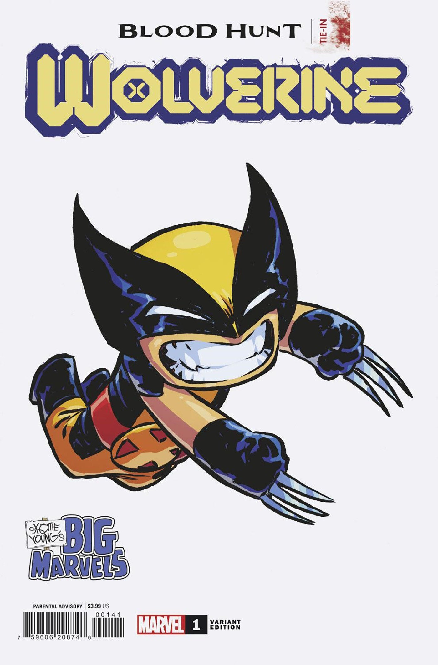 Wolverine: Blood Hunt #1 Skottie Young'S Big Marvel Variant [Bh] | Dragon's Lair Comics and Fantasy Houston TX