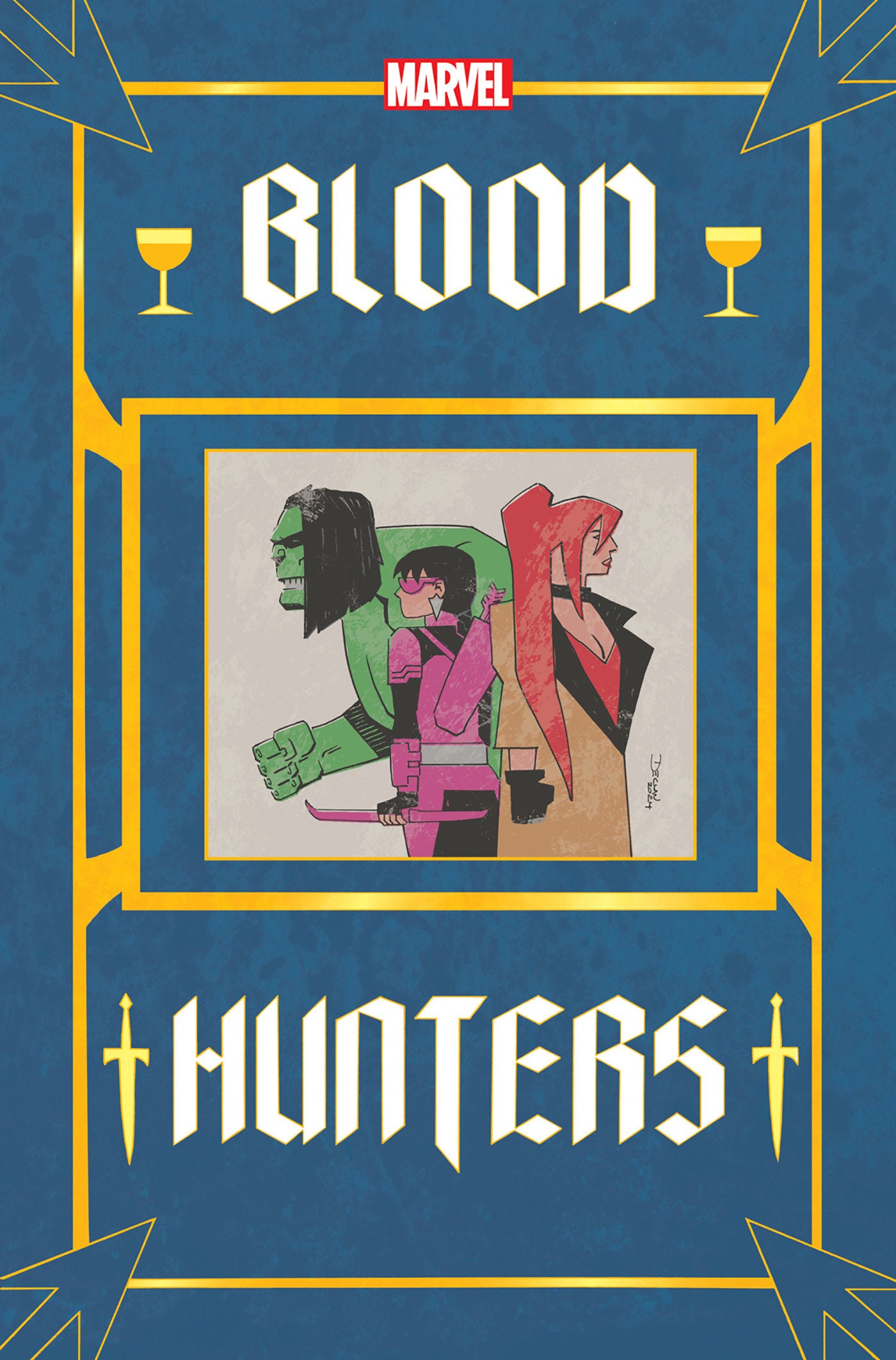 Blood Hunters #2 Declan Shalvey Book Cover Variant [Bh] | Dragon's Lair Comics and Fantasy Houston TX