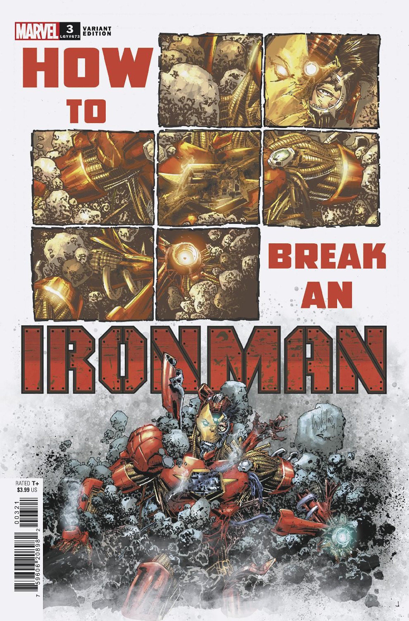 Iron Man #3 Whilce Portacio Variant | Dragon's Lair Comics and Fantasy Houston TX