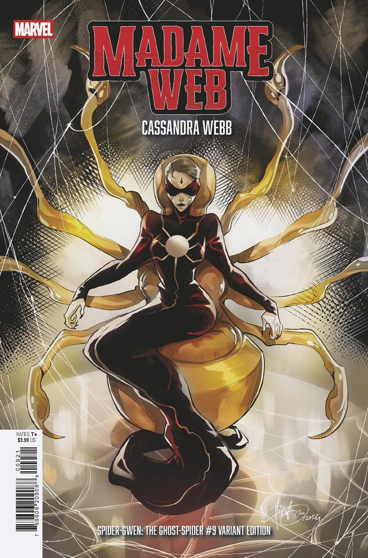 Spider-Gwen: The Ghost-Spider #9 Mirka Andolfo Madame Web Variant | Dragon's Lair Comics and Fantasy Houston TX