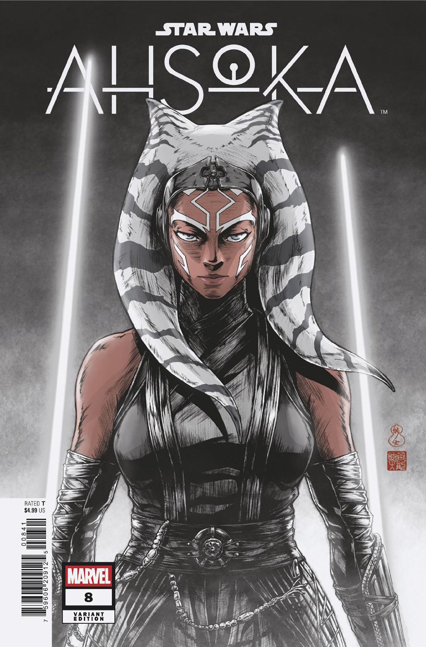 Star Wars: Ahsoka #8 Takashi Okazaki Variant | Dragon's Lair Comics and Fantasy Houston TX