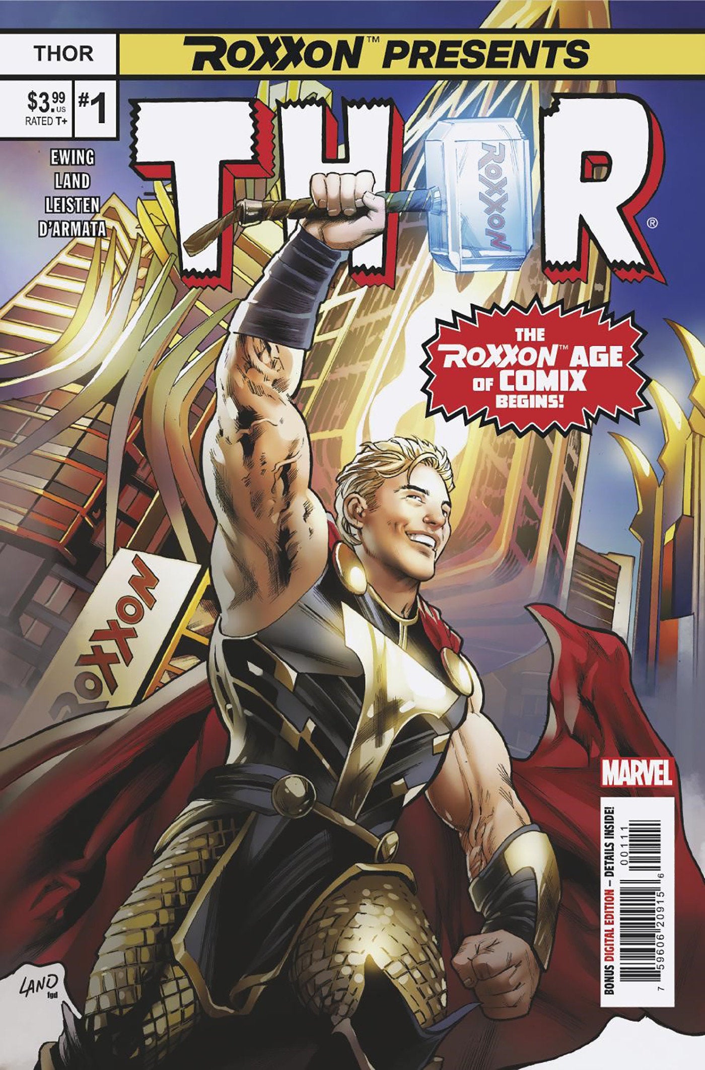 Roxxon Presents: Thor #1 | Dragon's Lair Comics and Fantasy Houston TX