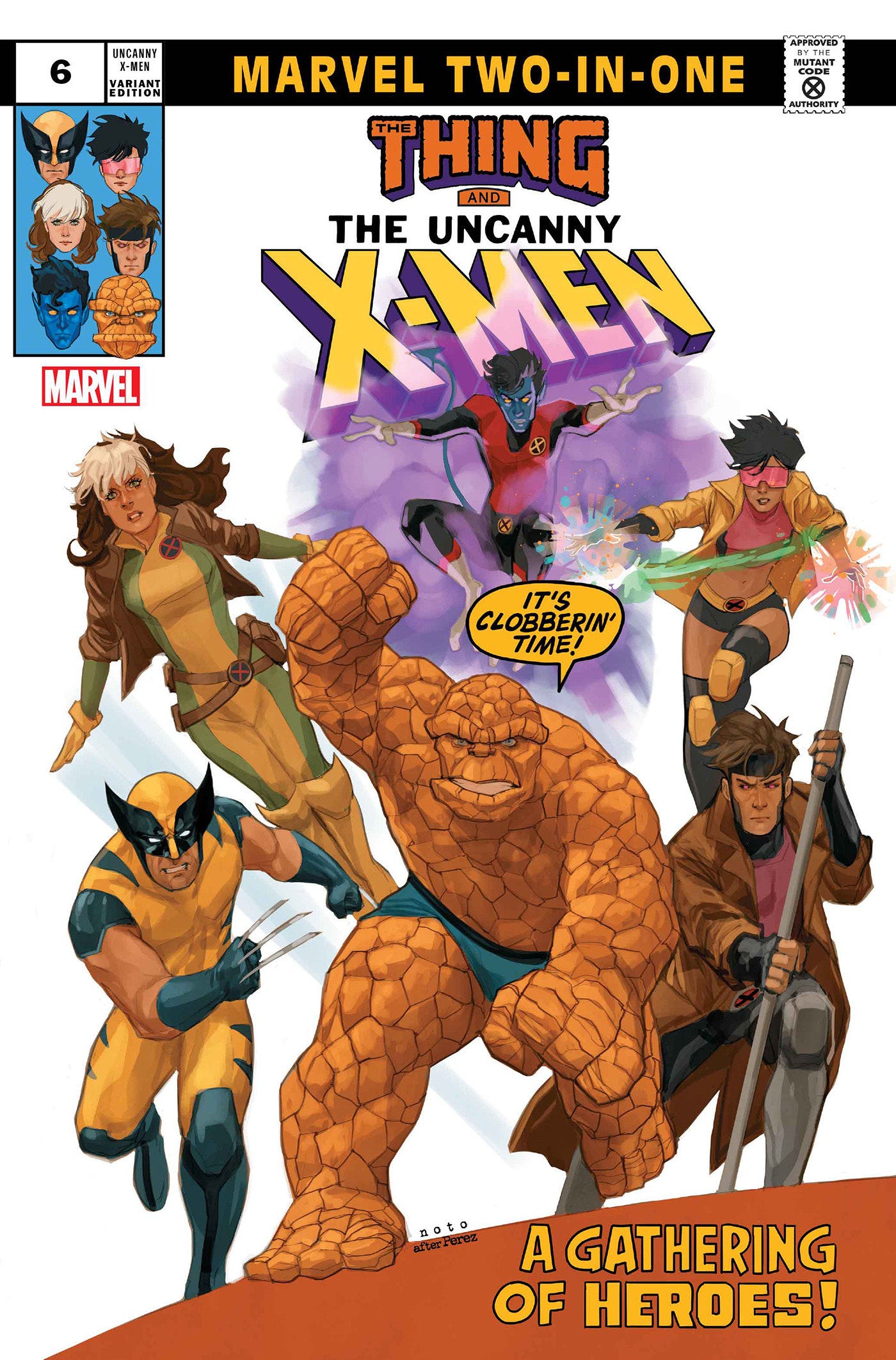 Uncanny X-Men #6 Phil Noto Marvel Two-In-One Variant | Dragon's Lair Comics and Fantasy Houston TX