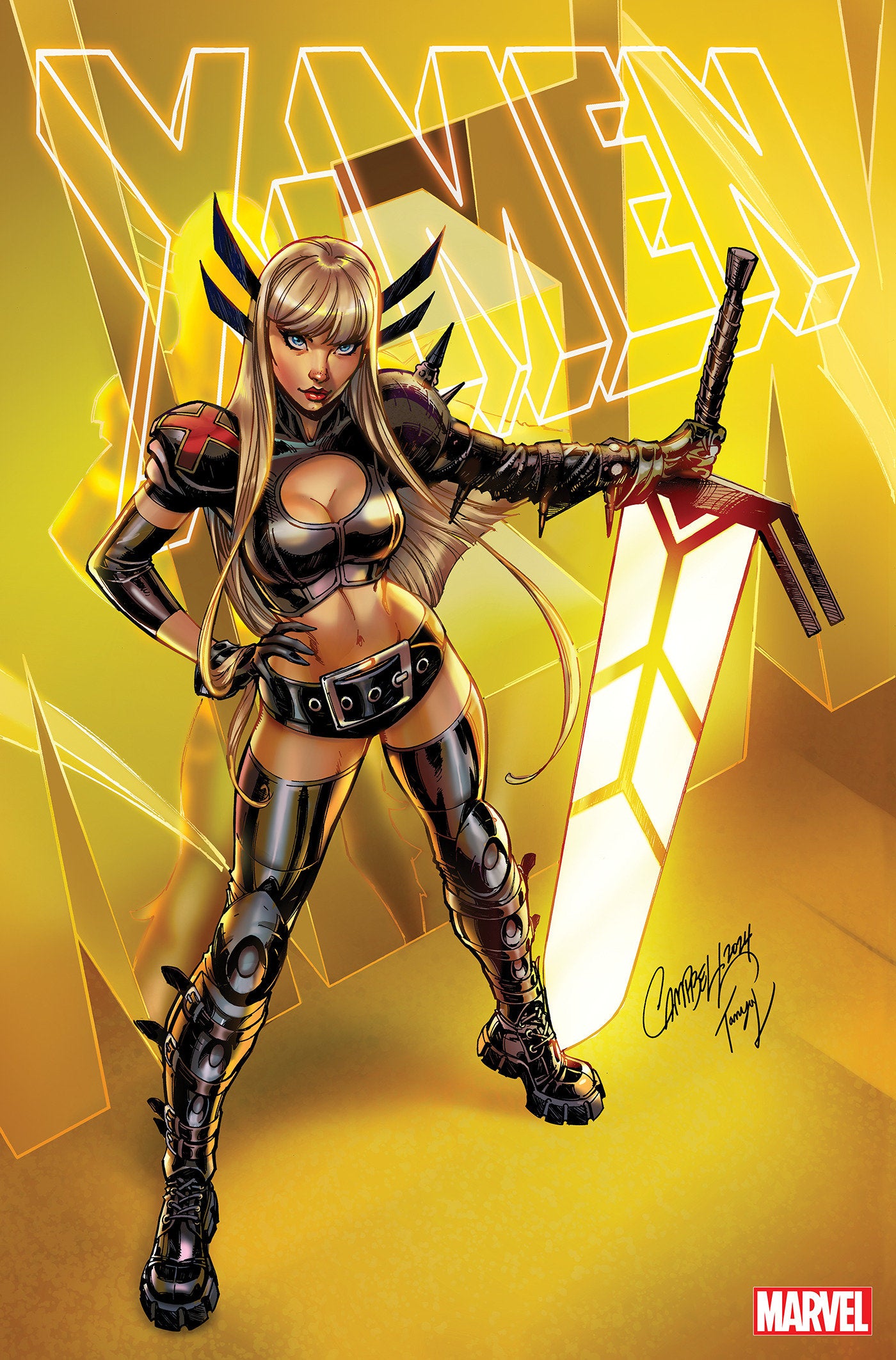 X-Men #2 J. Scott Campbell Magik Variant [Dpwx] | Dragon's Lair Comics and Fantasy Houston TX