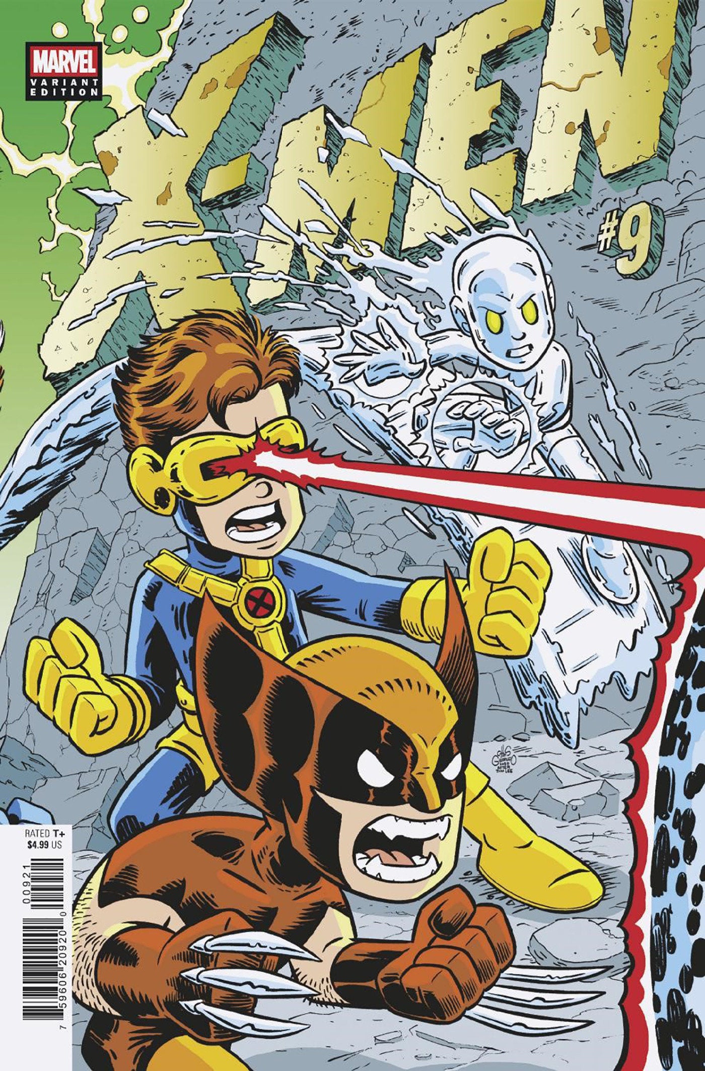 X-Men #9 Chris Giarrusso Crossover Connecting Variant [Rog] | Dragon's Lair Comics and Fantasy Houston TX