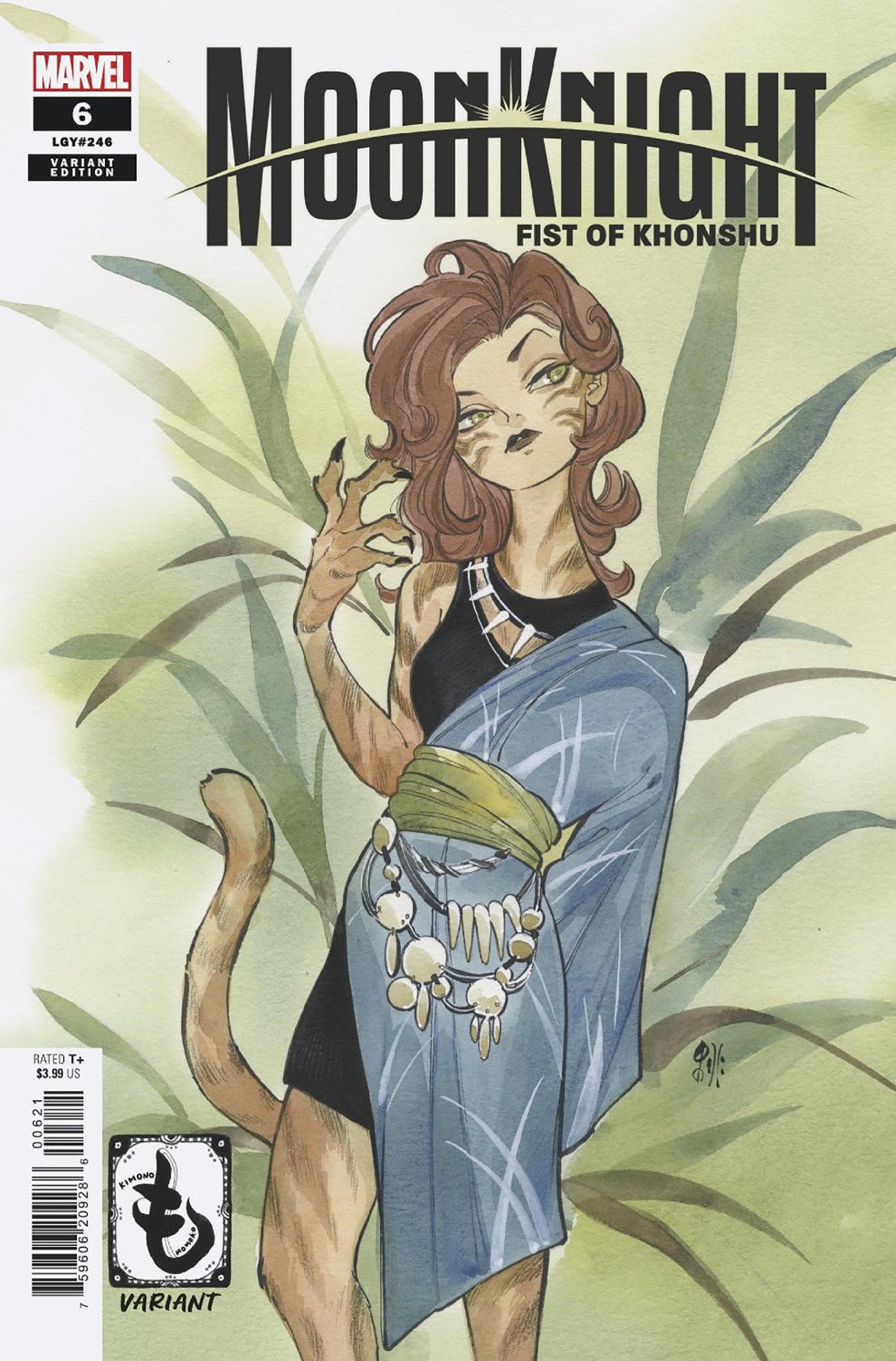 Moon Knight: Fist Of Khonshu #6 Peach Momoko Kimono Variant | Dragon's Lair Comics and Fantasy Houston TX