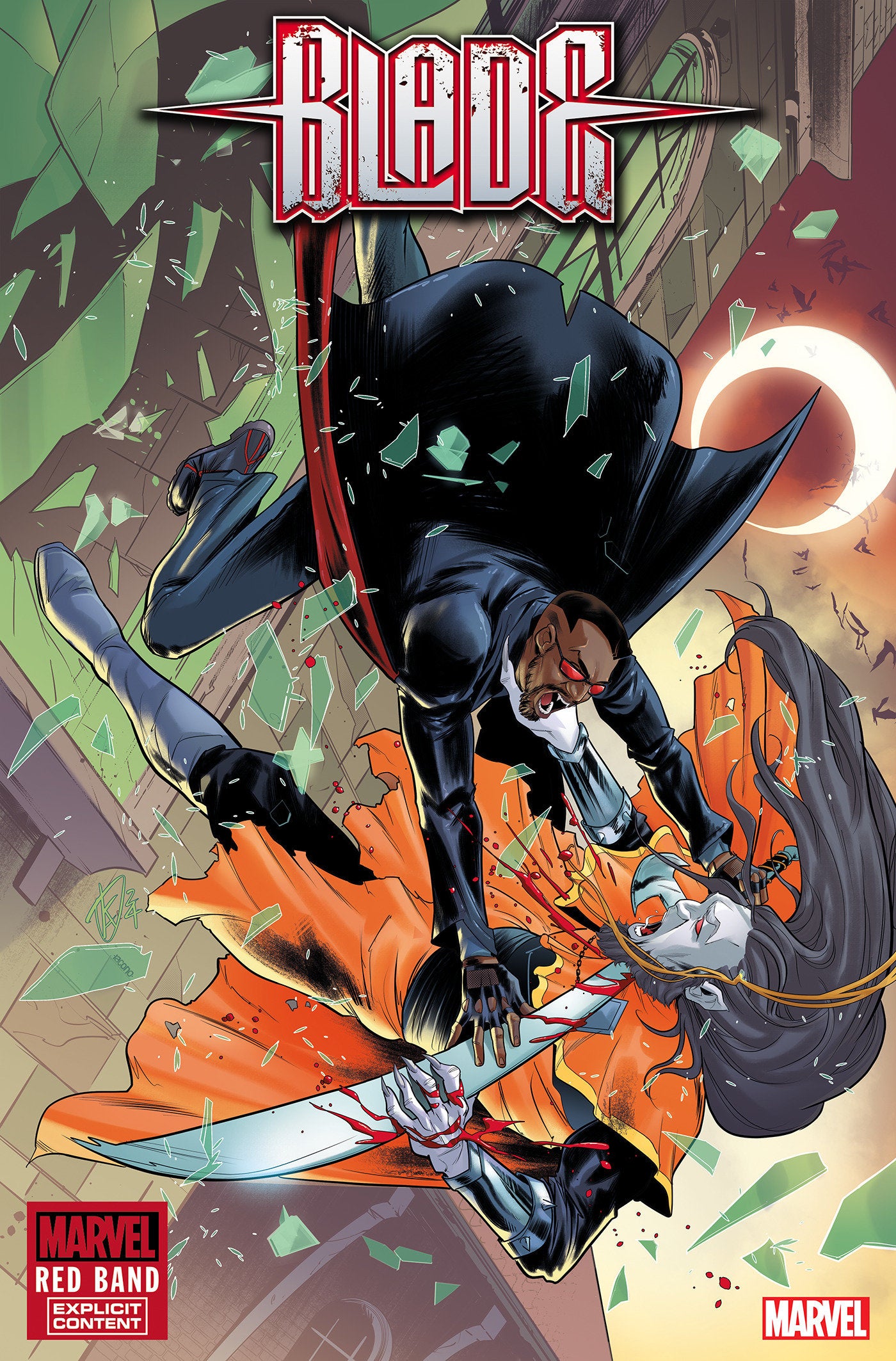 Blade: Red Band #2 Federica Mancin Variant [Polybagged] | Dragon's Lair Comics and Fantasy Houston TX