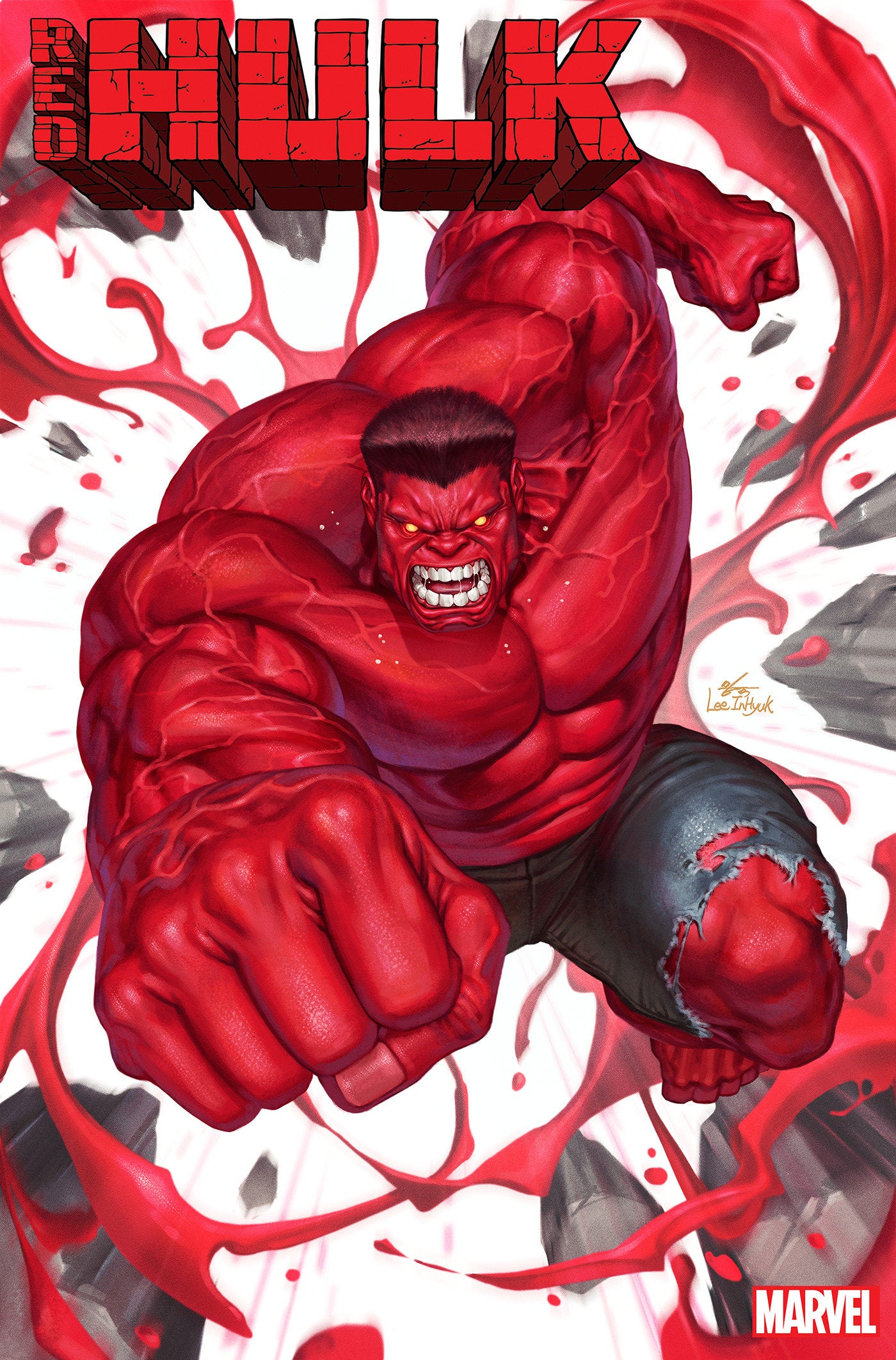 Red Hulk #1 25 Copy Variant Edition Inhyuk Lee Variant | Dragon's Lair Comics and Fantasy Houston TX