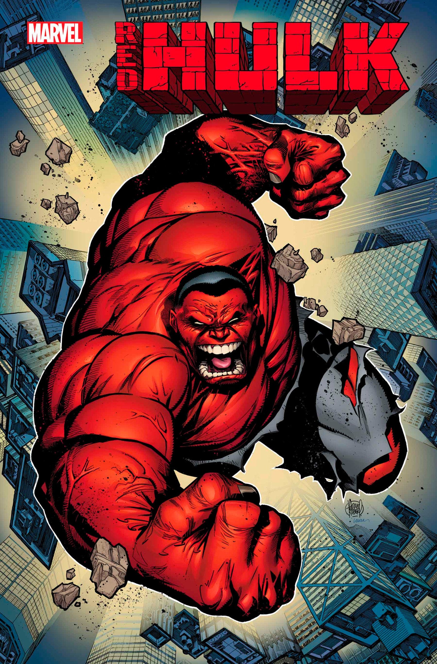 Red Hulk #1 Adam Kubert Foil Variant | Dragon's Lair Comics and Fantasy Houston TX