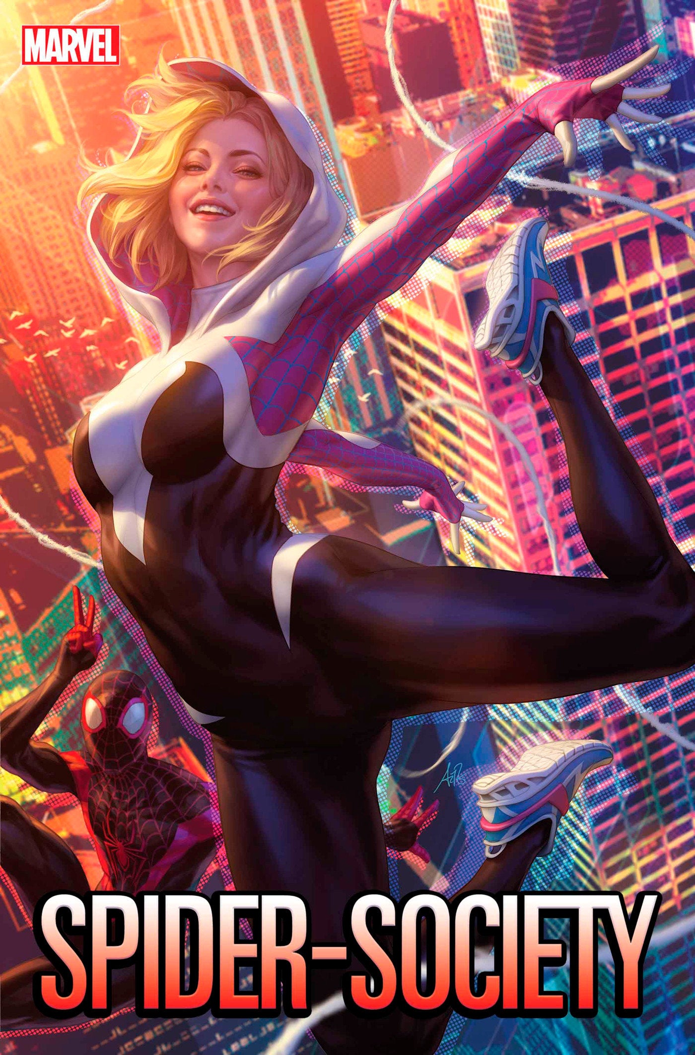 Spider-Society #1 Artgerm Spider-Gwen Variant | Dragon's Lair Comics and Fantasy Houston TX