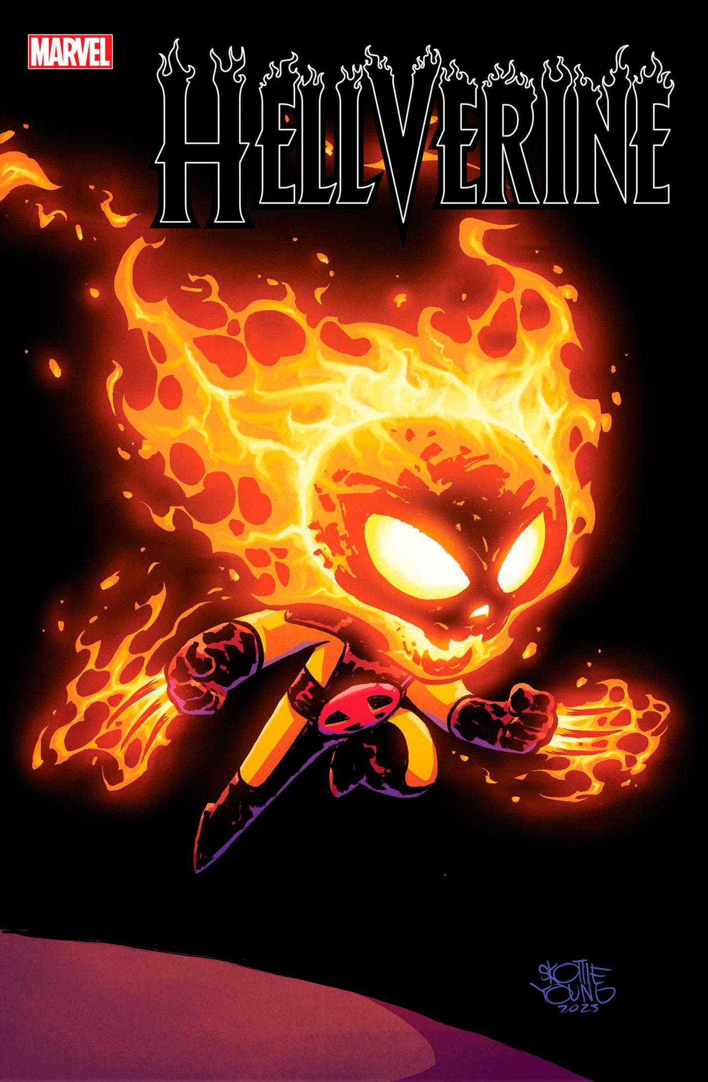 Hellverine #1 Skottie Young Variant | Dragon's Lair Comics and Fantasy Houston TX