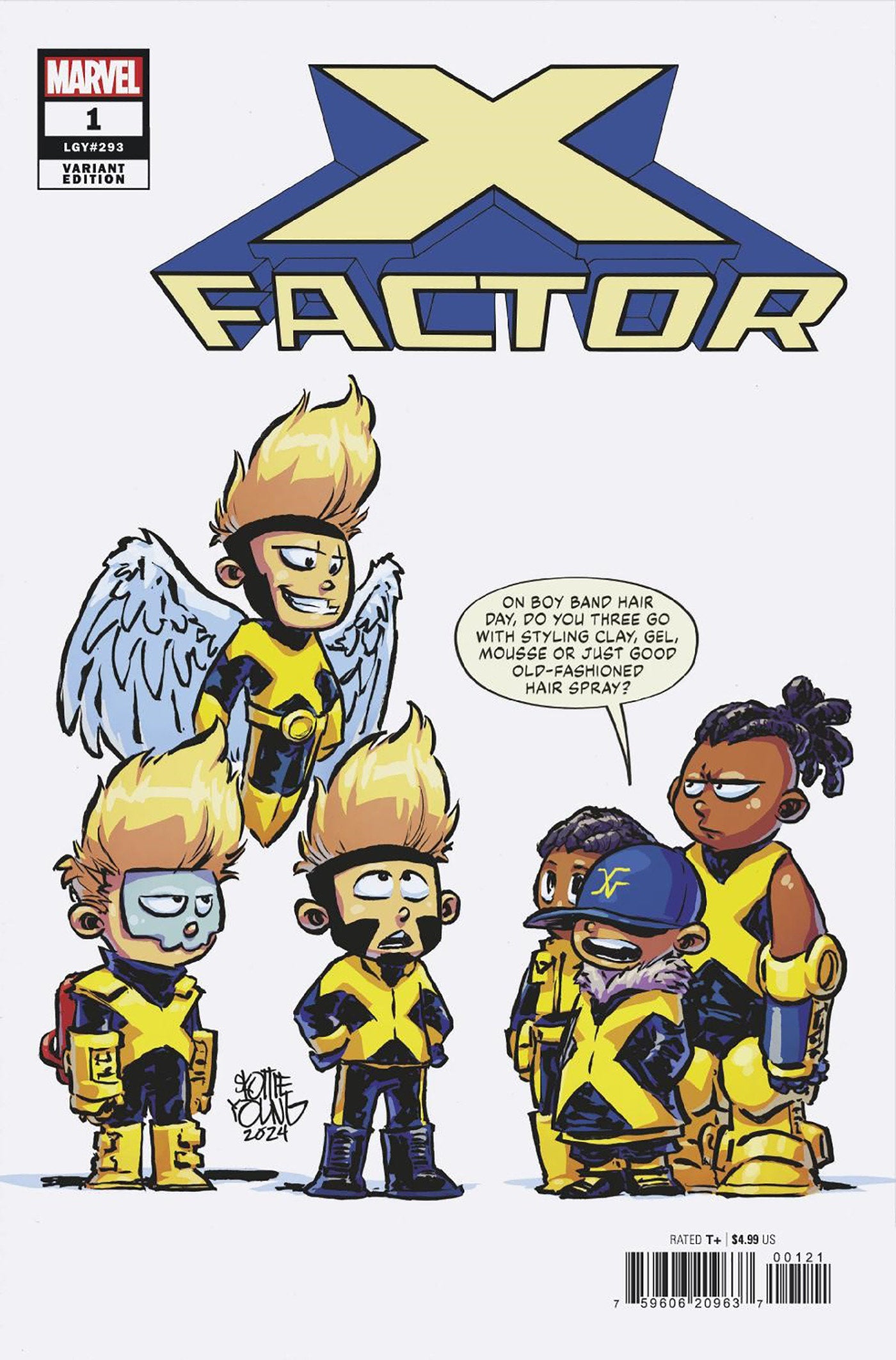 X-Factor #1 Skottie Young Variant | Dragon's Lair Comics and Fantasy Houston TX