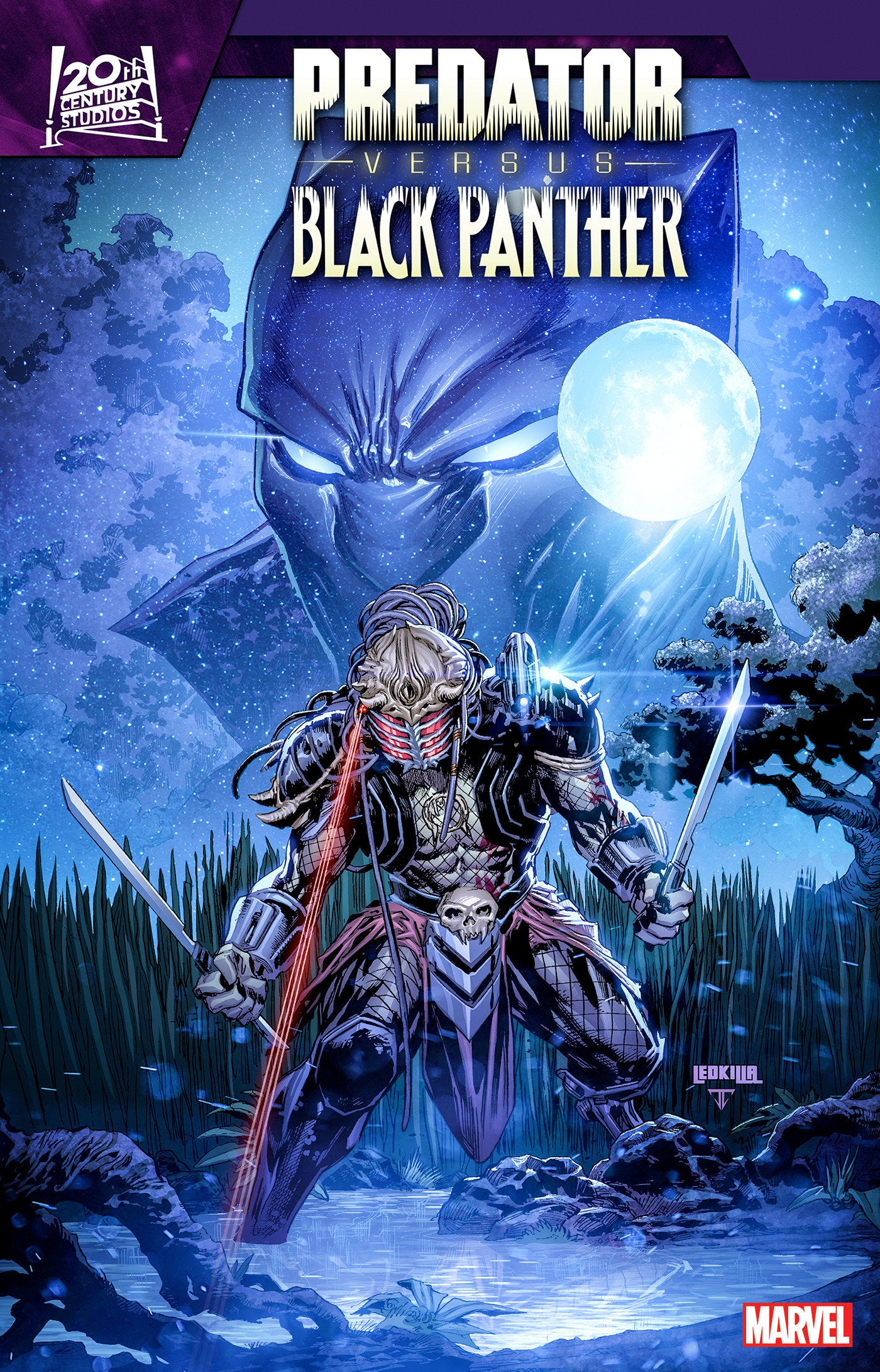 Predator vs. Black Panther #4 Ken Lashley Variant | Dragon's Lair Comics and Fantasy Houston TX