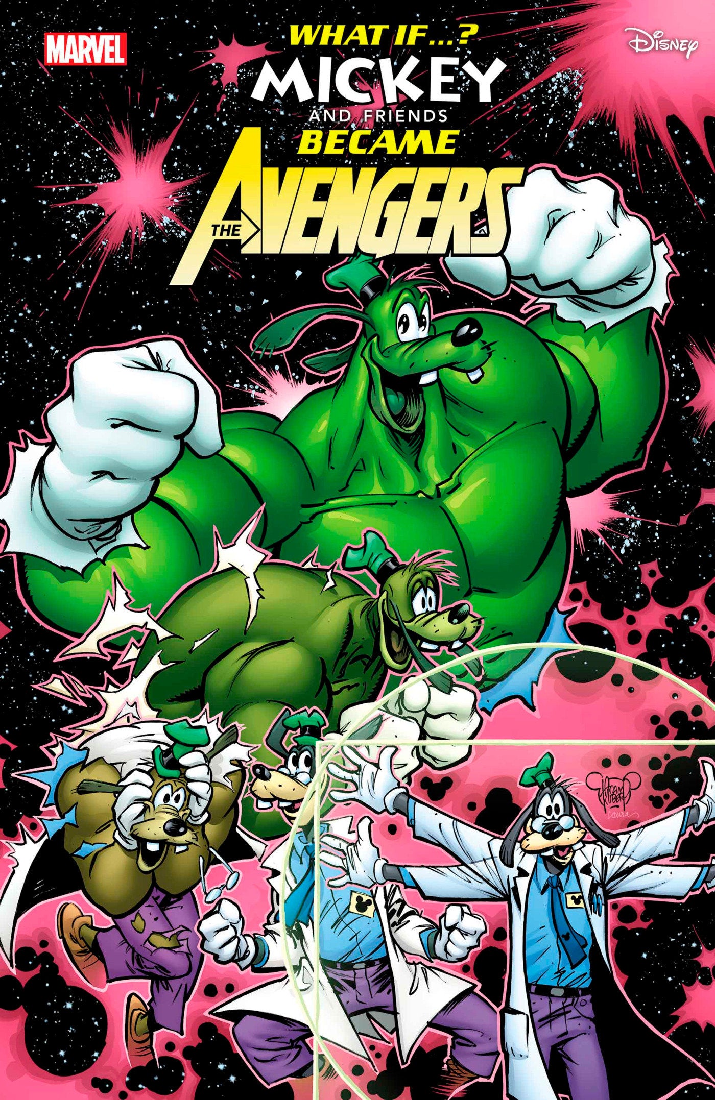 Marvel & Disney: What If...? Mickey & Friends Became The Avengers #1 Adam Kubert  Variant | Dragon's Lair Comics and Fantasy Houston TX