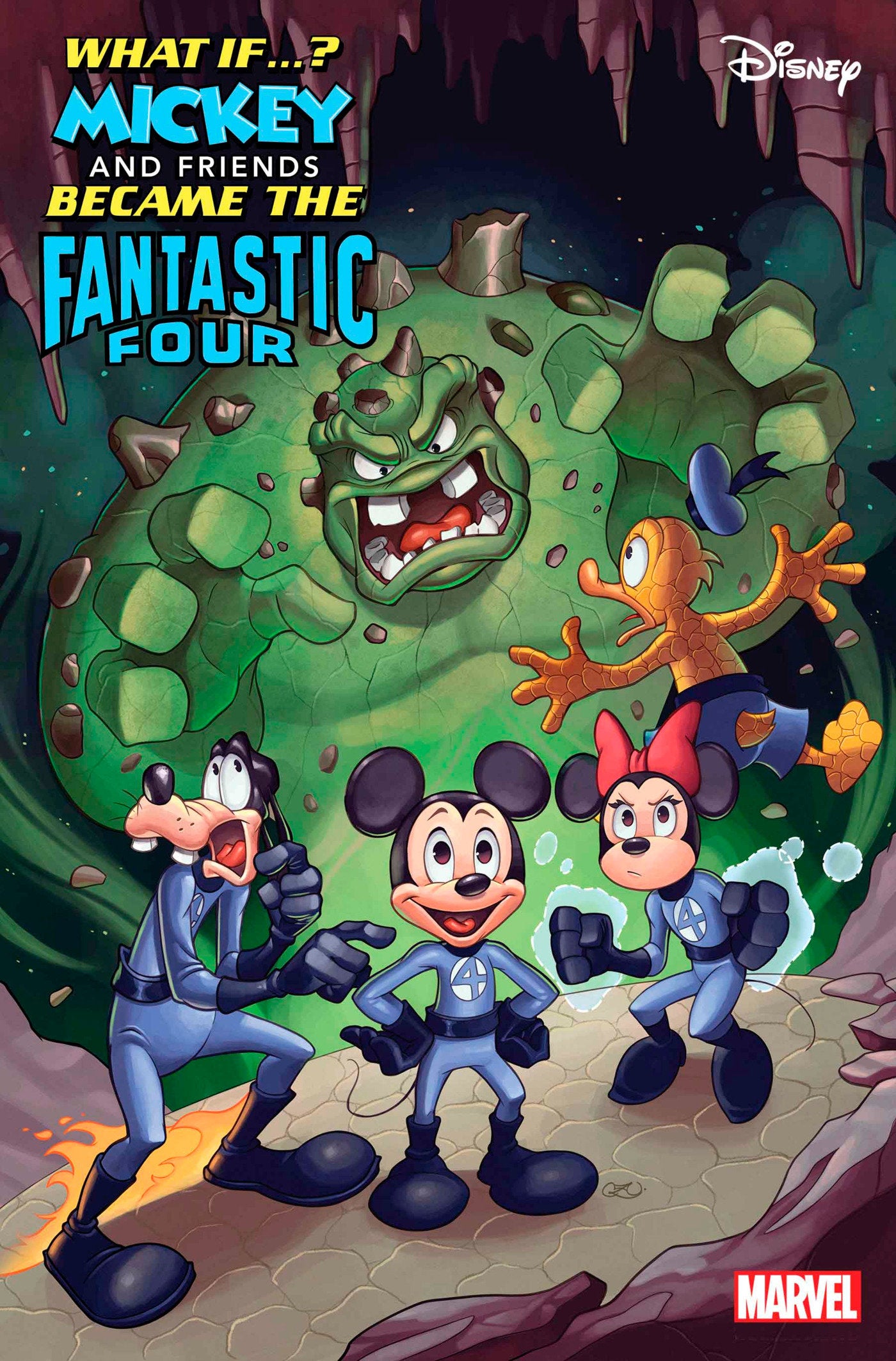 What If Mickey & Friends Became Fantastic Four #1 Zullo Variant | Dragon's Lair Comics and Fantasy Houston TX