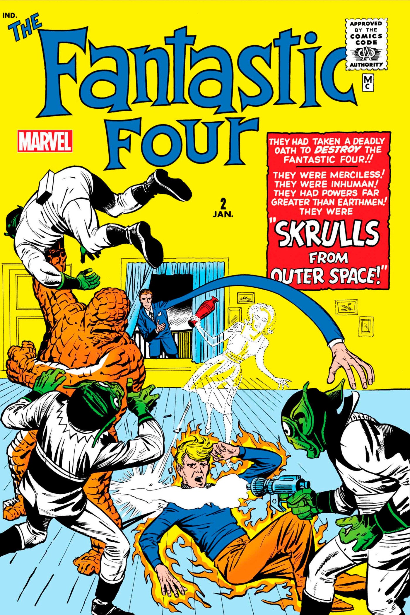 Fantastic Four #2 Facsimile Edition | Dragon's Lair Comics and Fantasy Houston TX