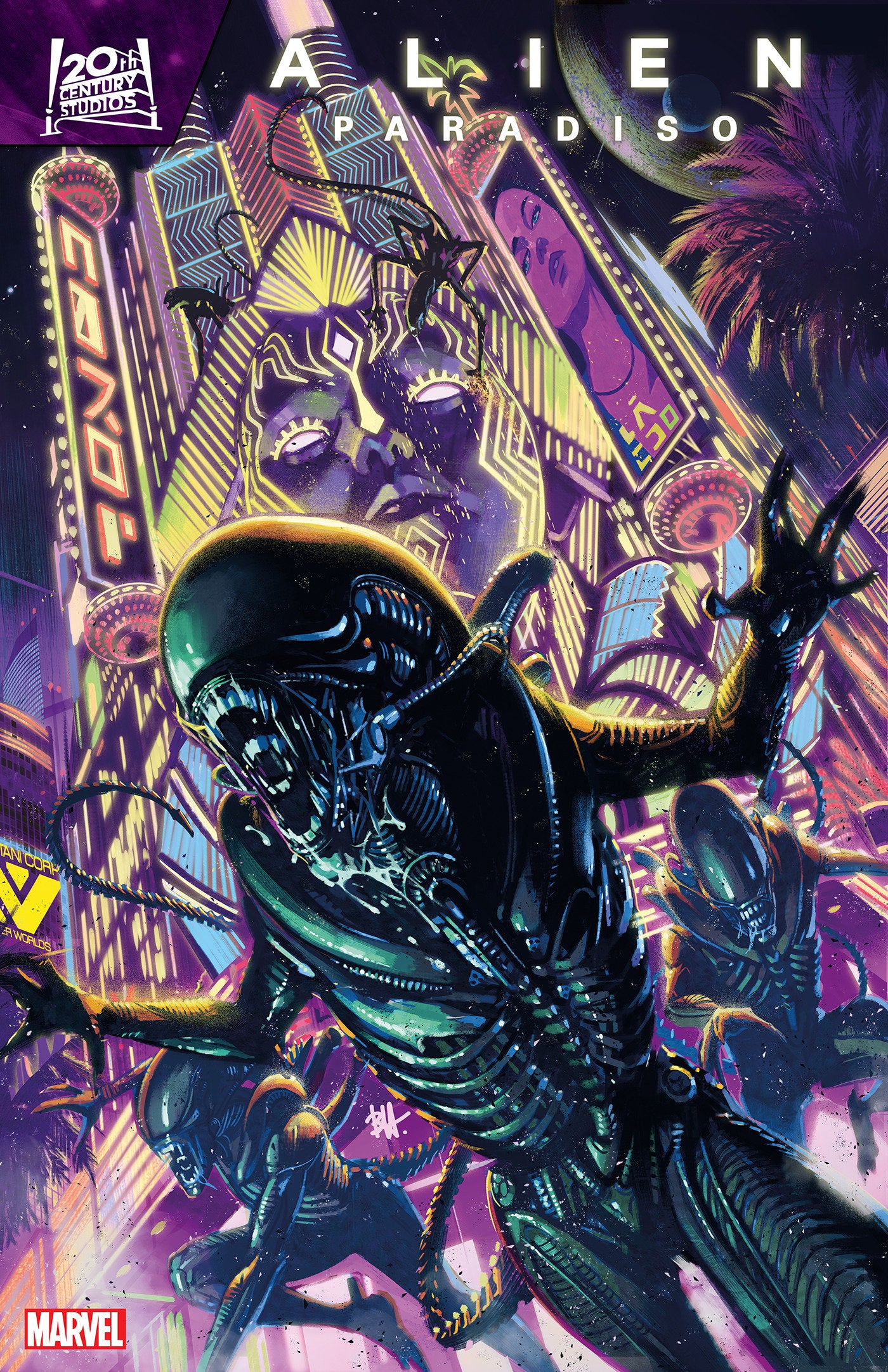 Alien: Paradiso #1 Ben Harvey Variant | Dragon's Lair Comics and Fantasy Houston TX