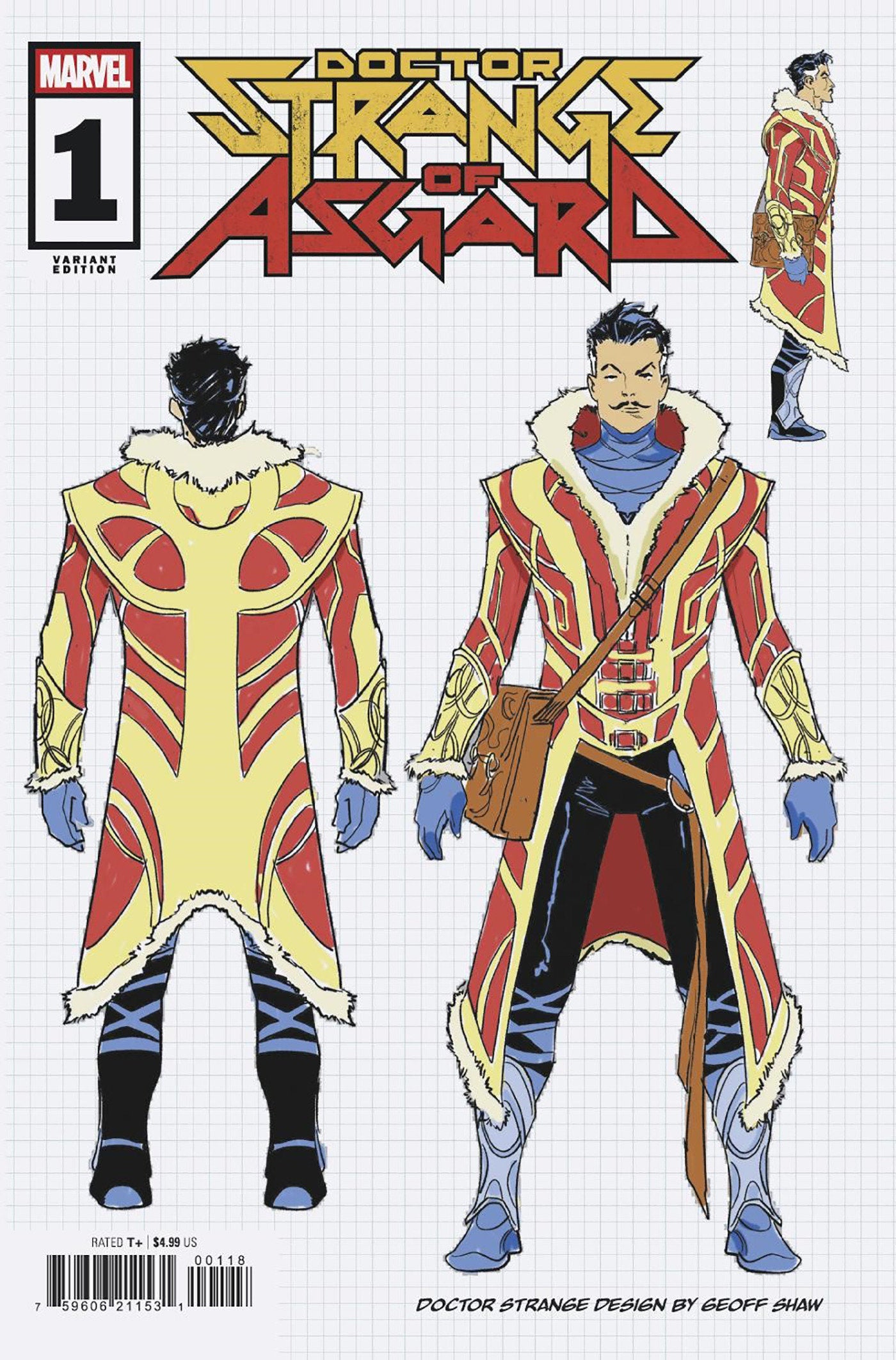 Doctor Strange Of Asgard #1 Geoff Shaw Design Variant [Doom] | Dragon's Lair Comics and Fantasy Houston TX