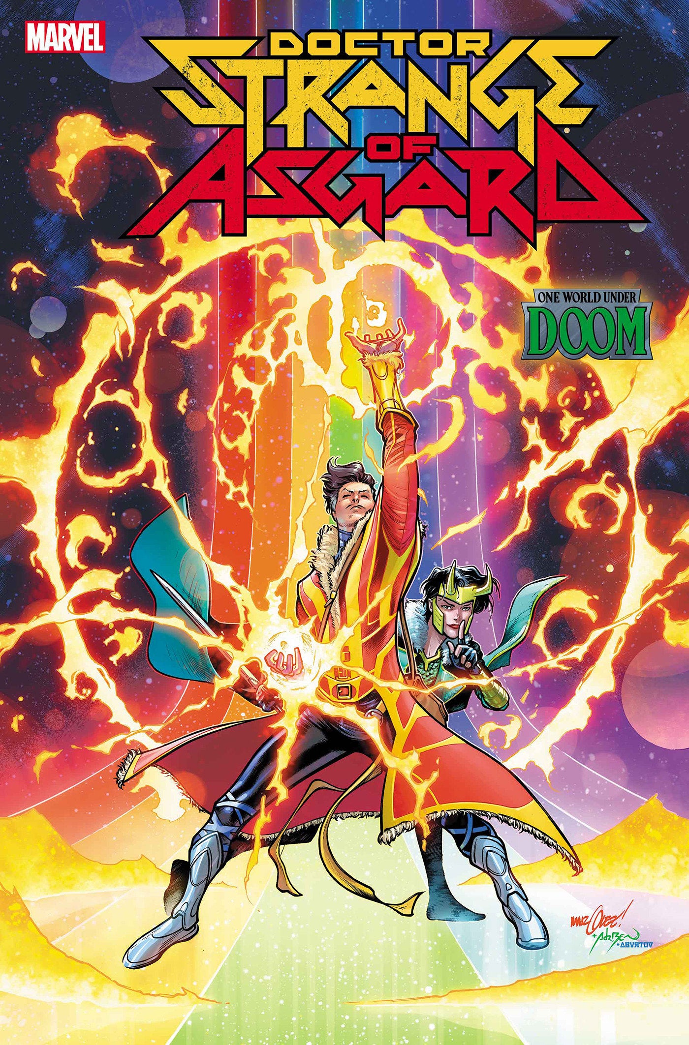 Doctor Strange Of Asgard #1 David Marquez Variant [Doom] | Dragon's Lair Comics and Fantasy Houston TX