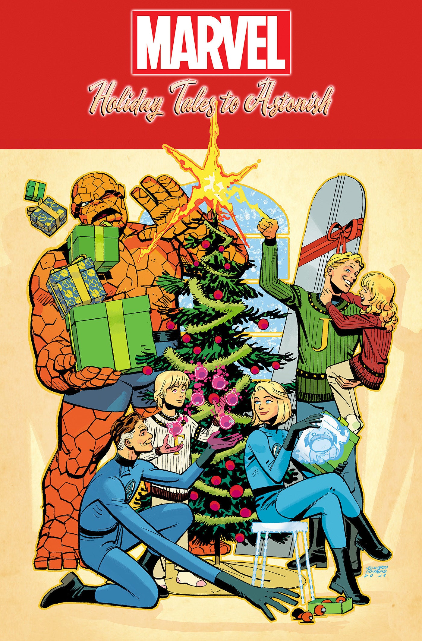 Marvel Holiday Tales To Astonish #1 Leonardo Romero Variant | Dragon's Lair Comics and Fantasy Houston TX