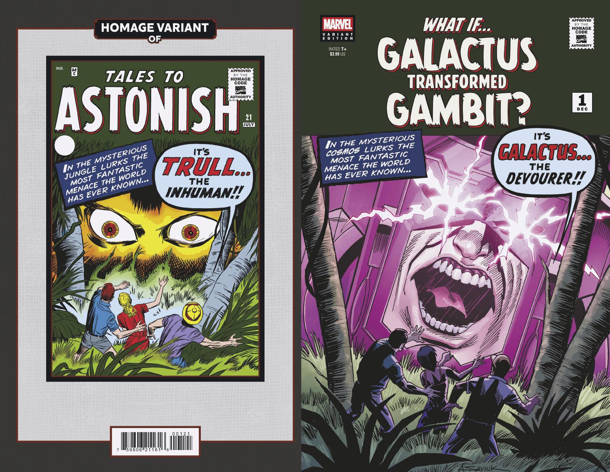 What If Galactus Transformed Gambit #1 Homage Variant | Dragon's Lair Comics and Fantasy Houston TX