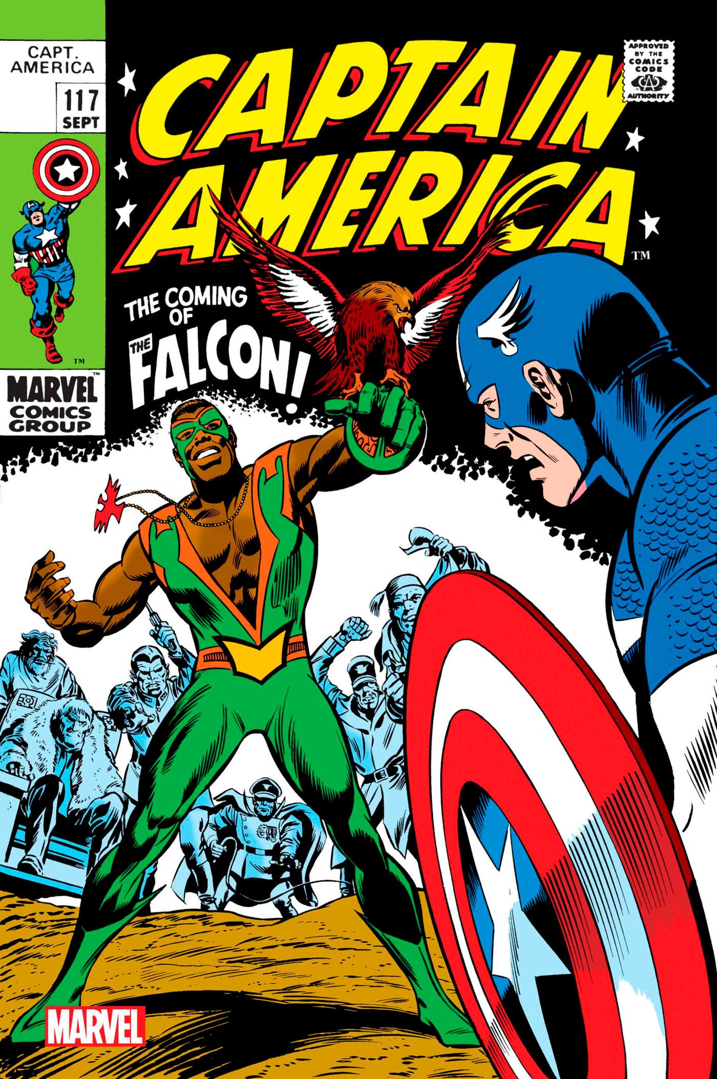 Captain America #117 Facsimile Edition [New Printing] | Dragon's Lair Comics and Fantasy Houston TX