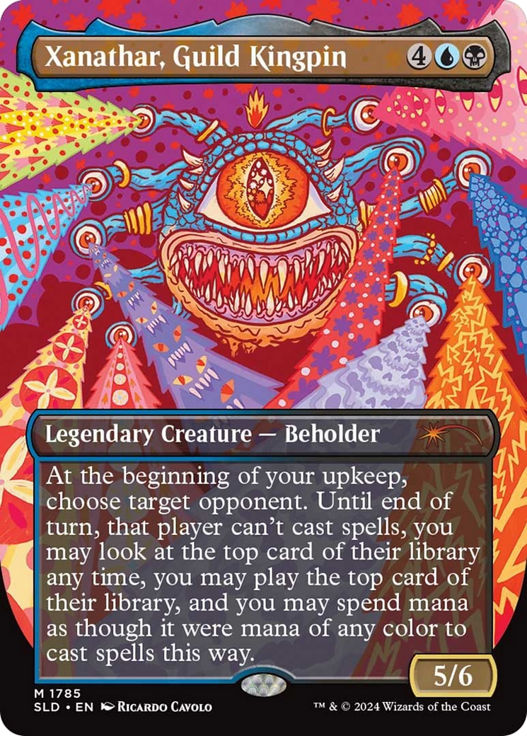 Xanathar, Guild Kingpin (Rainbow Foil) [Secret Lair Drop Series] | Dragon's Lair Comics and Fantasy Houston TX