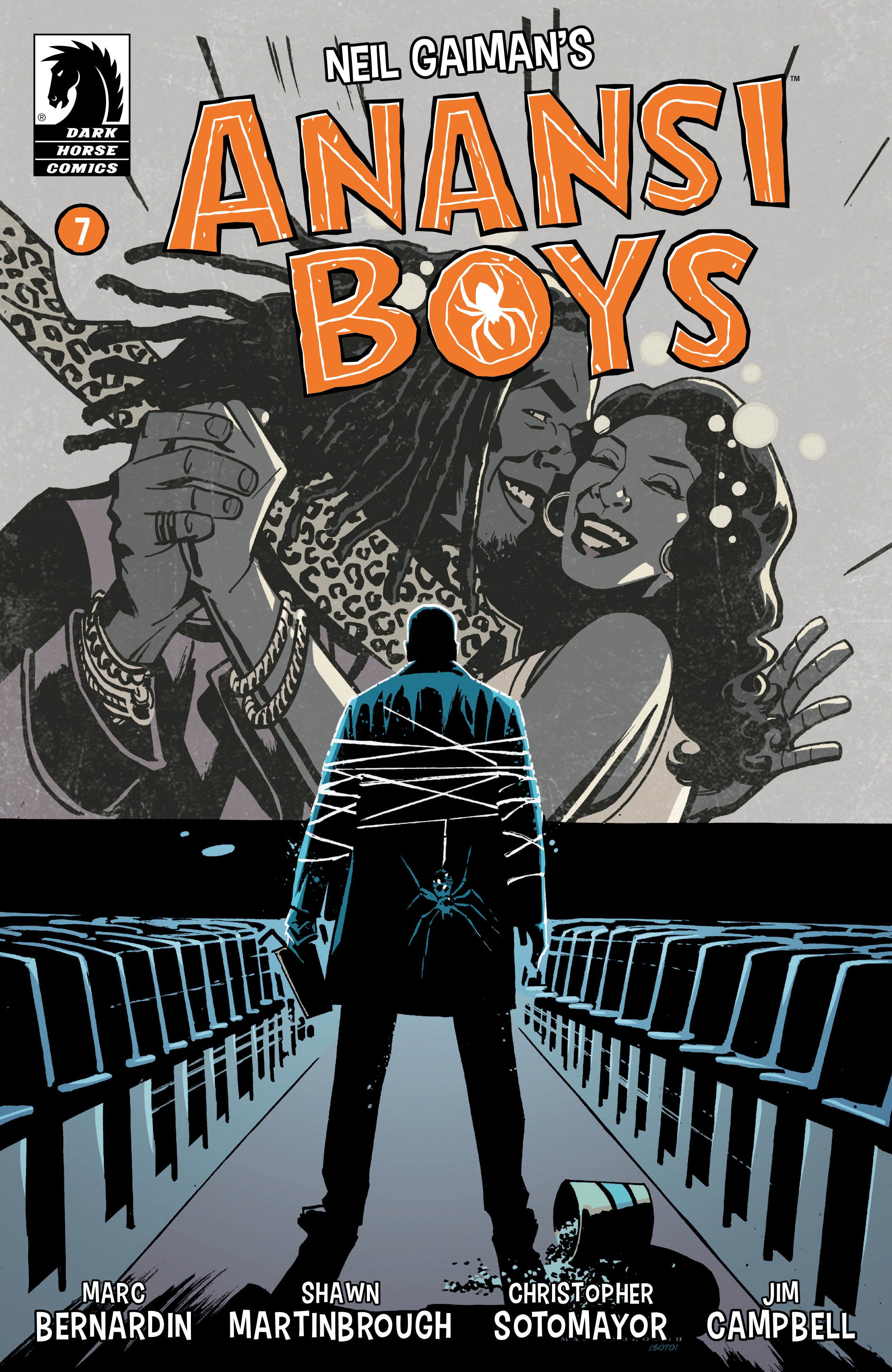 Anansi Boys I #7 (Cover B) (Shawn Martinbrough) | Dragon's Lair Comics and Fantasy Houston TX