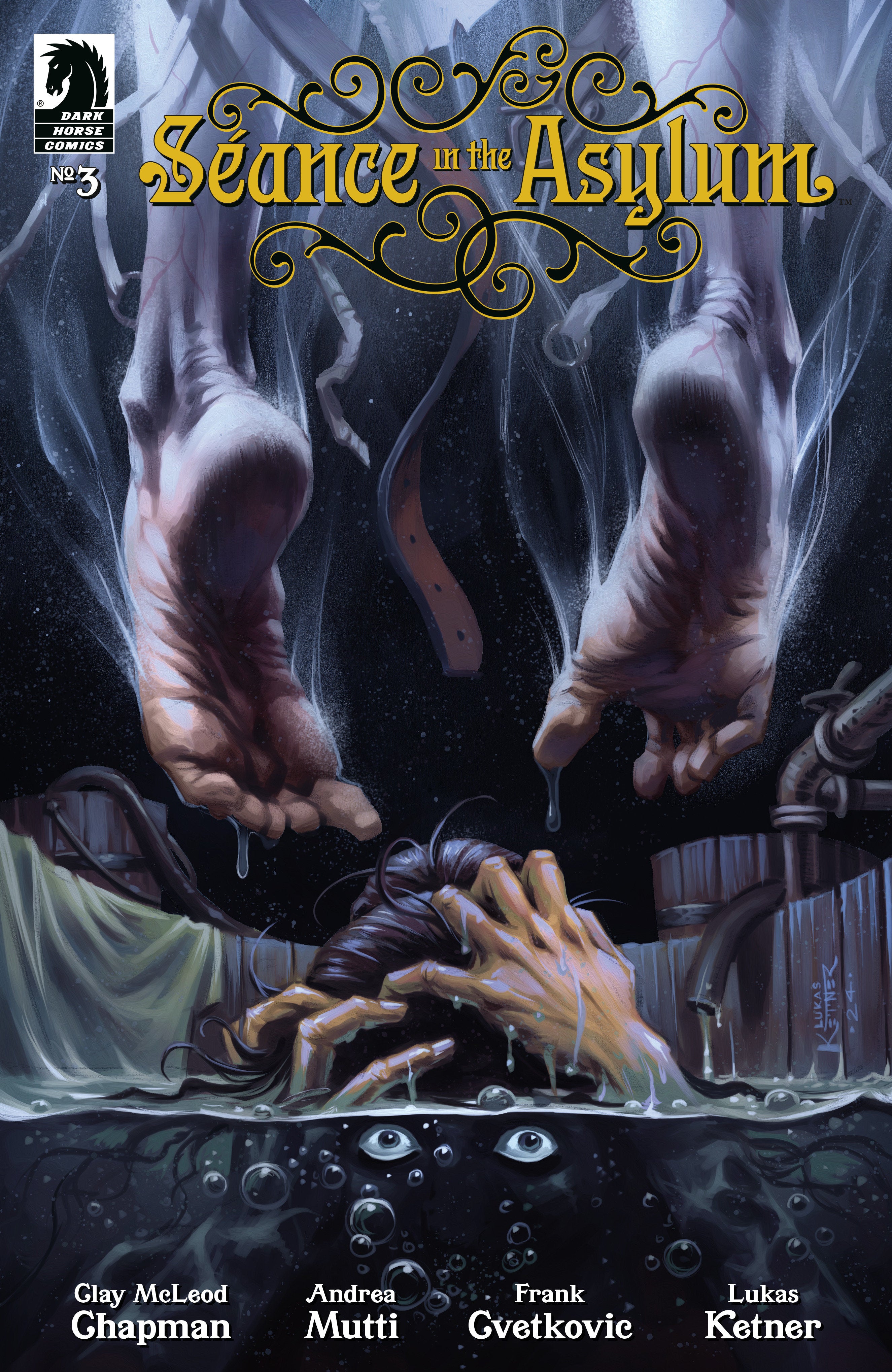 Seance In The Asylum #3 (Cover B) (Lukas Ketner) | Dragon's Lair Comics and Fantasy Houston TX