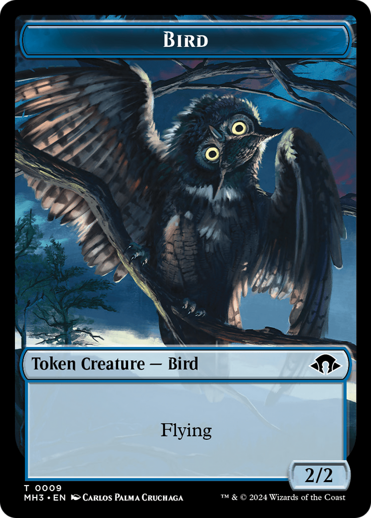 Servo // Bird Double-Sided Token [Modern Horizons 3 Tokens] | Dragon's Lair Comics and Fantasy Houston TX