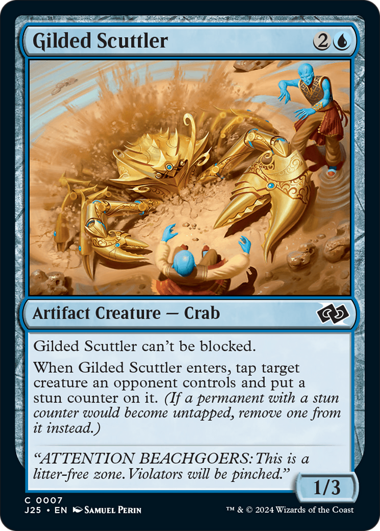 Gilded Scuttler [Foundations Jumpstart] | Dragon's Lair Comics and Fantasy Houston TX