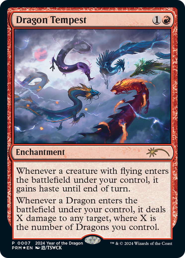 Dragon Tempest (Year of the Dragon 2024) [Standard Showdown Promos] | Dragon's Lair Comics and Fantasy Houston TX