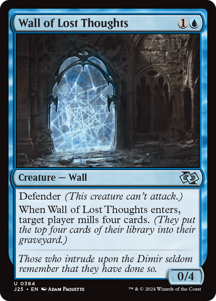 Wall of Lost Thoughts [Foundations Jumpstart] | Dragon's Lair Comics and Fantasy Houston TX