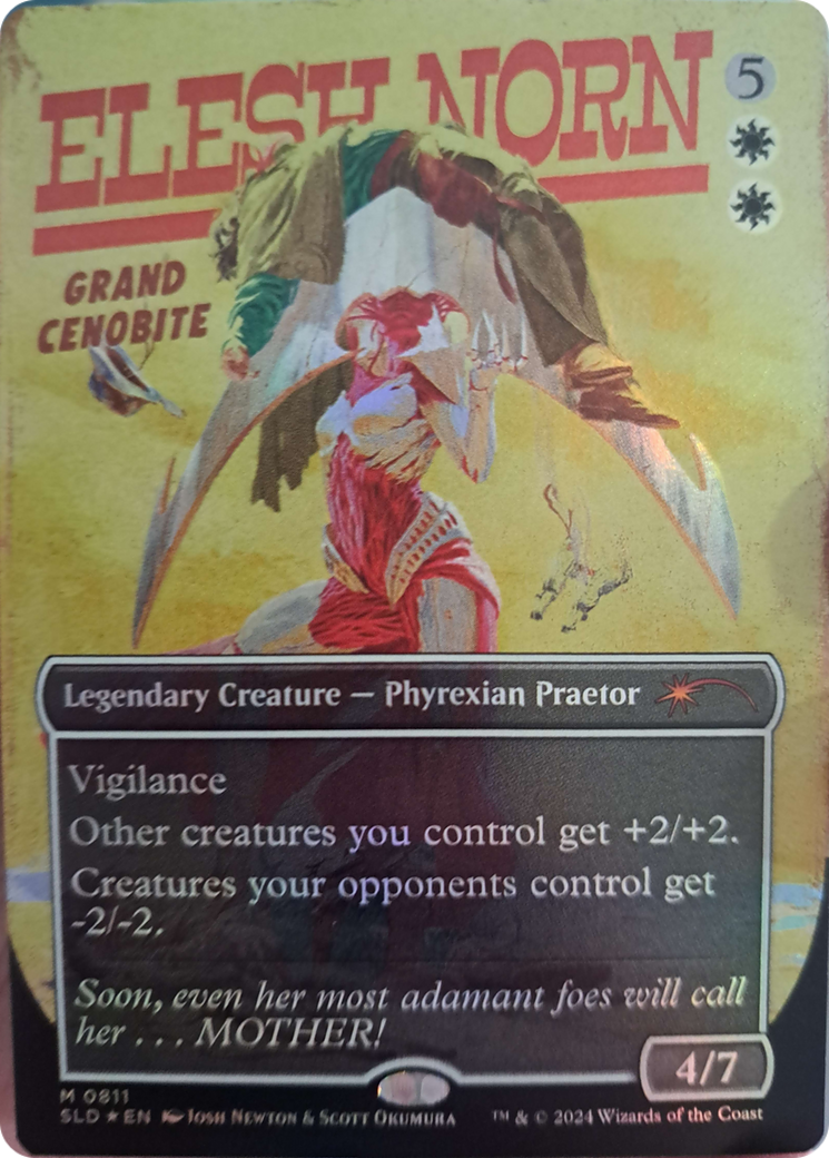 Elesh Norn, Grand Cenobite (0811) (Rainbow Foil) [Secret Lair Drop Series] | Dragon's Lair Comics and Fantasy Houston TX