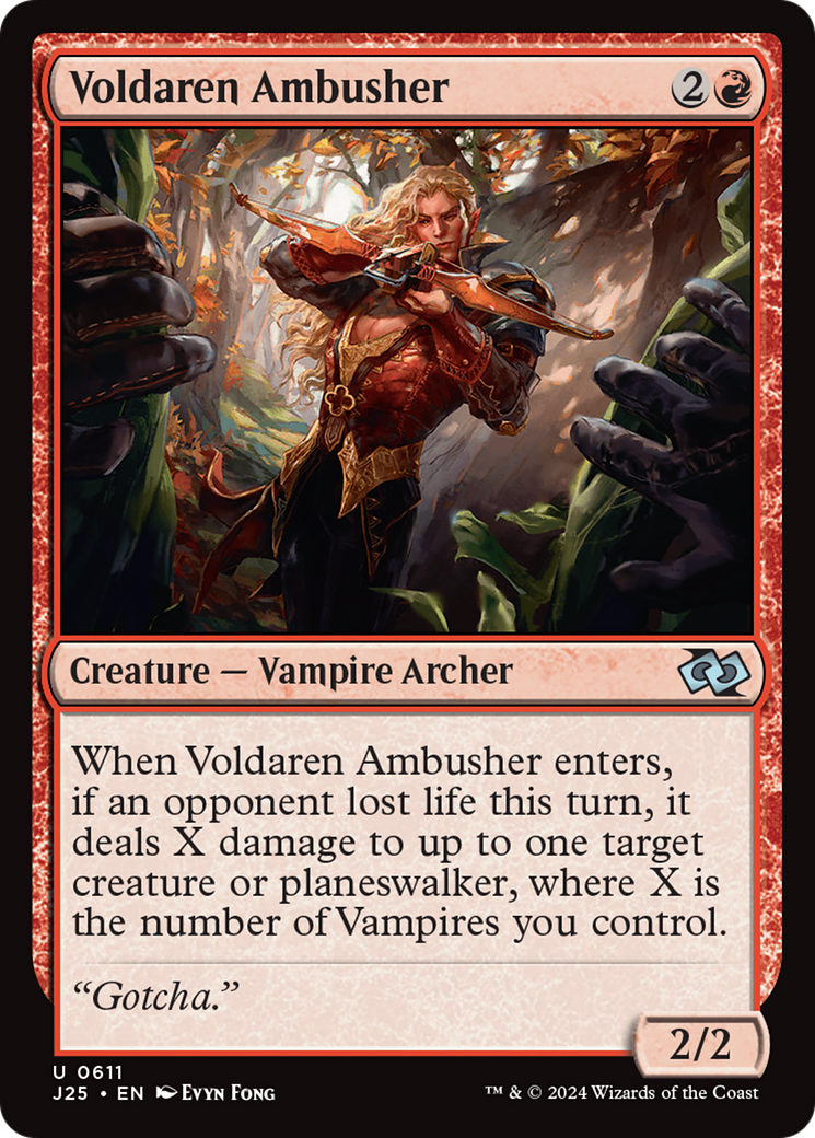 Voldaren Ambusher [Foundations Jumpstart] | Dragon's Lair Comics and Fantasy Houston TX