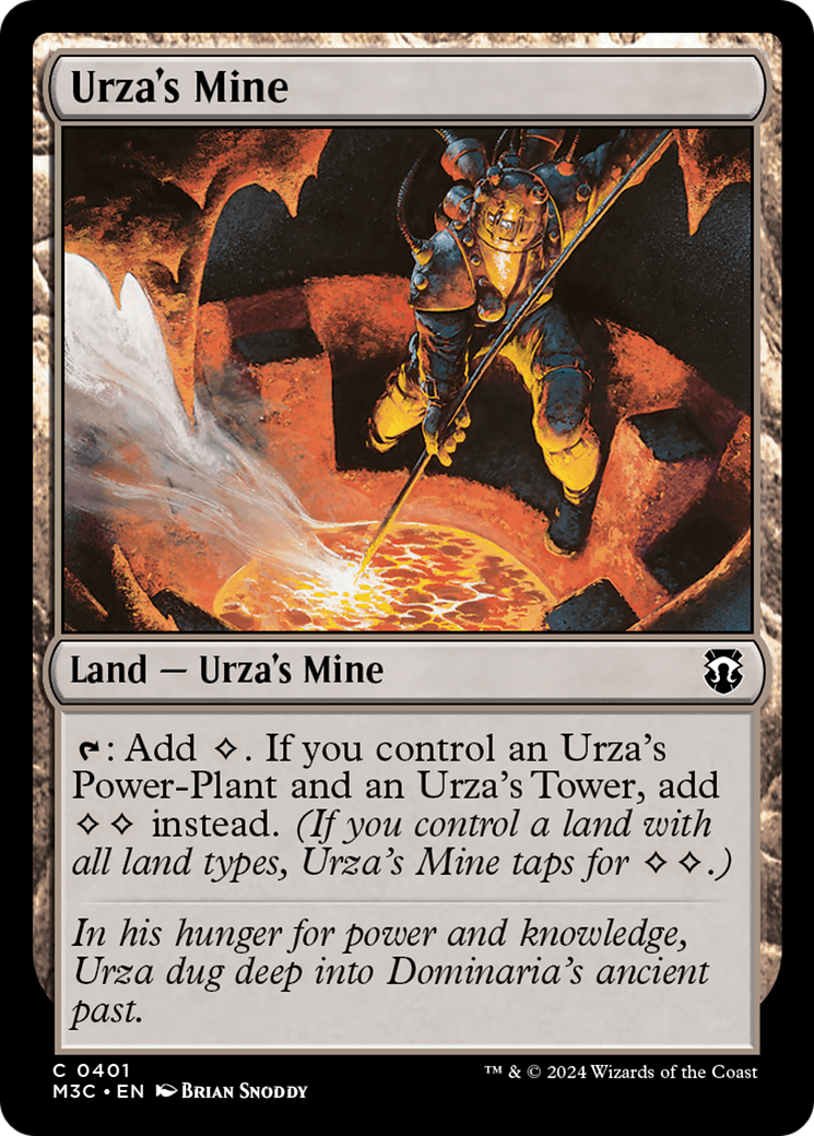 Urza's Mine (Ripple Foil) [Modern Horizons 3 Commander] | Dragon's Lair Comics and Fantasy Houston TX