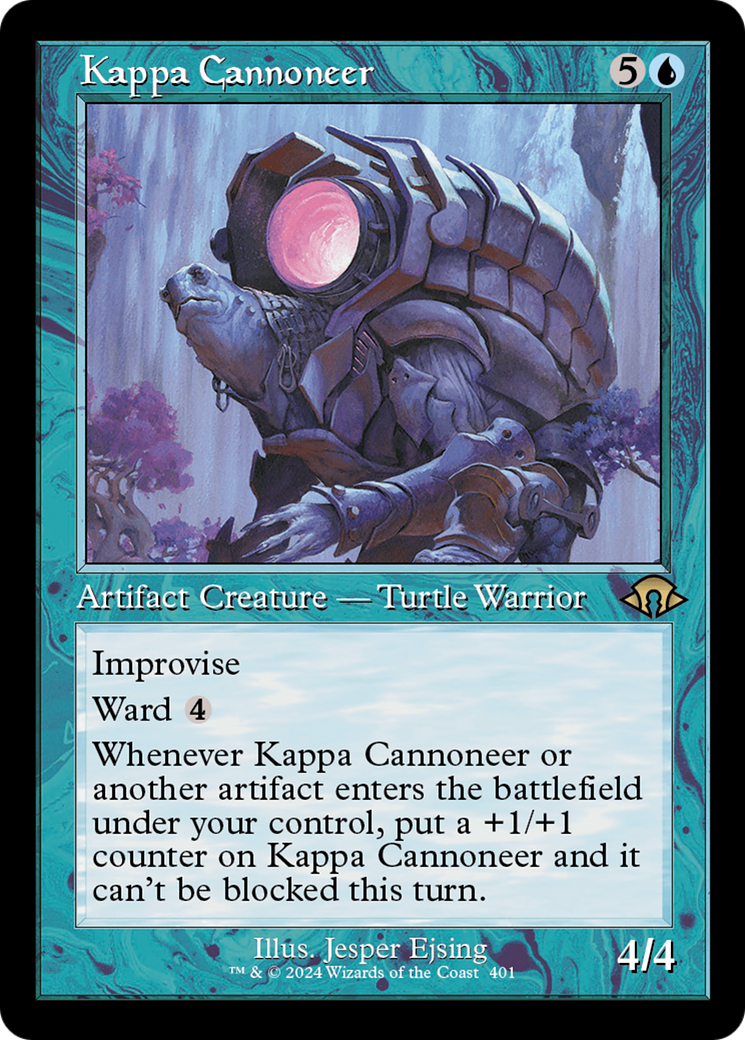 Kappa Cannoneer (Retro) [Modern Horizons 3] | Dragon's Lair Comics and Fantasy Houston TX