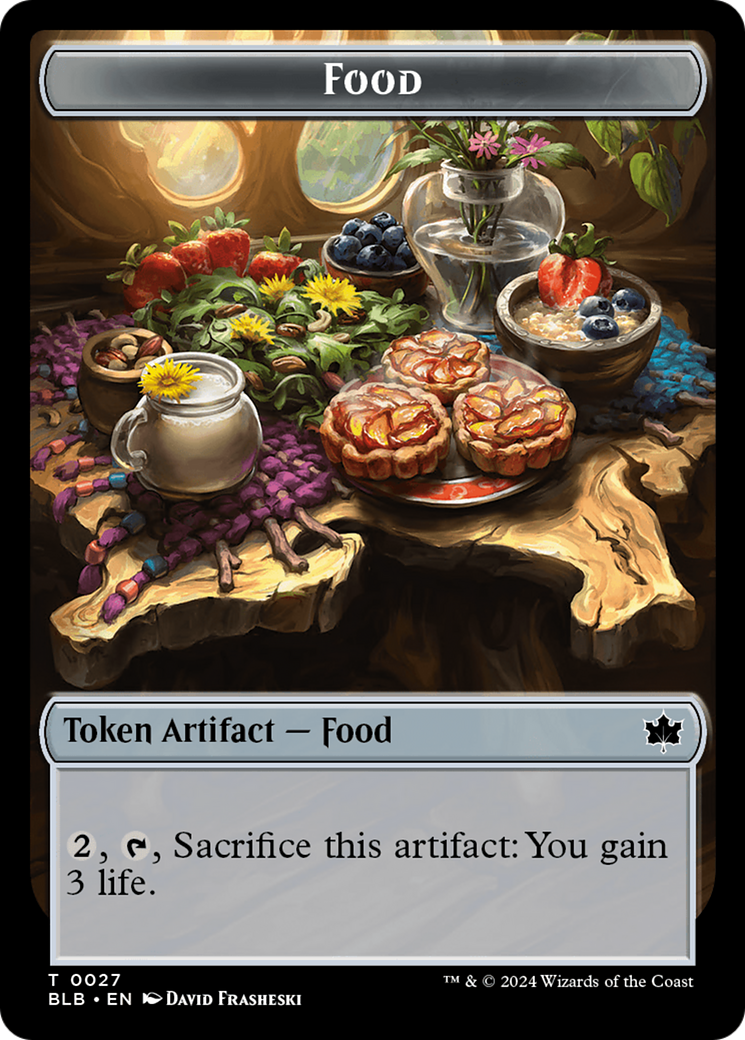 Food Token [Bloomburrow Tokens] | Dragon's Lair Comics and Fantasy Houston TX