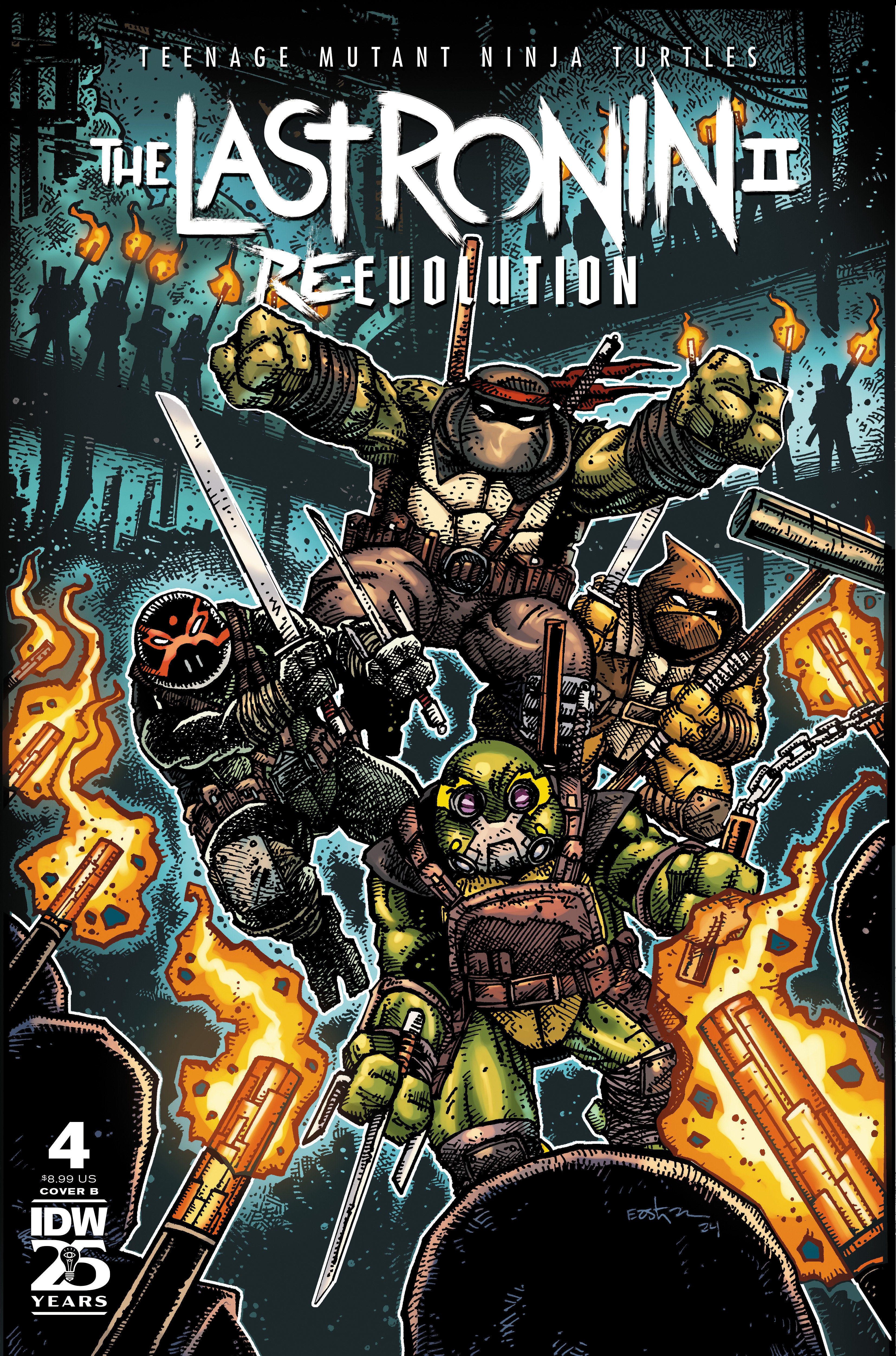 Teenage Mutant Ninja Turtles: The Last Ronin II—Re-Evolution #4 Variant B (Eastman) | Dragon's Lair Comics and Fantasy Houston TX