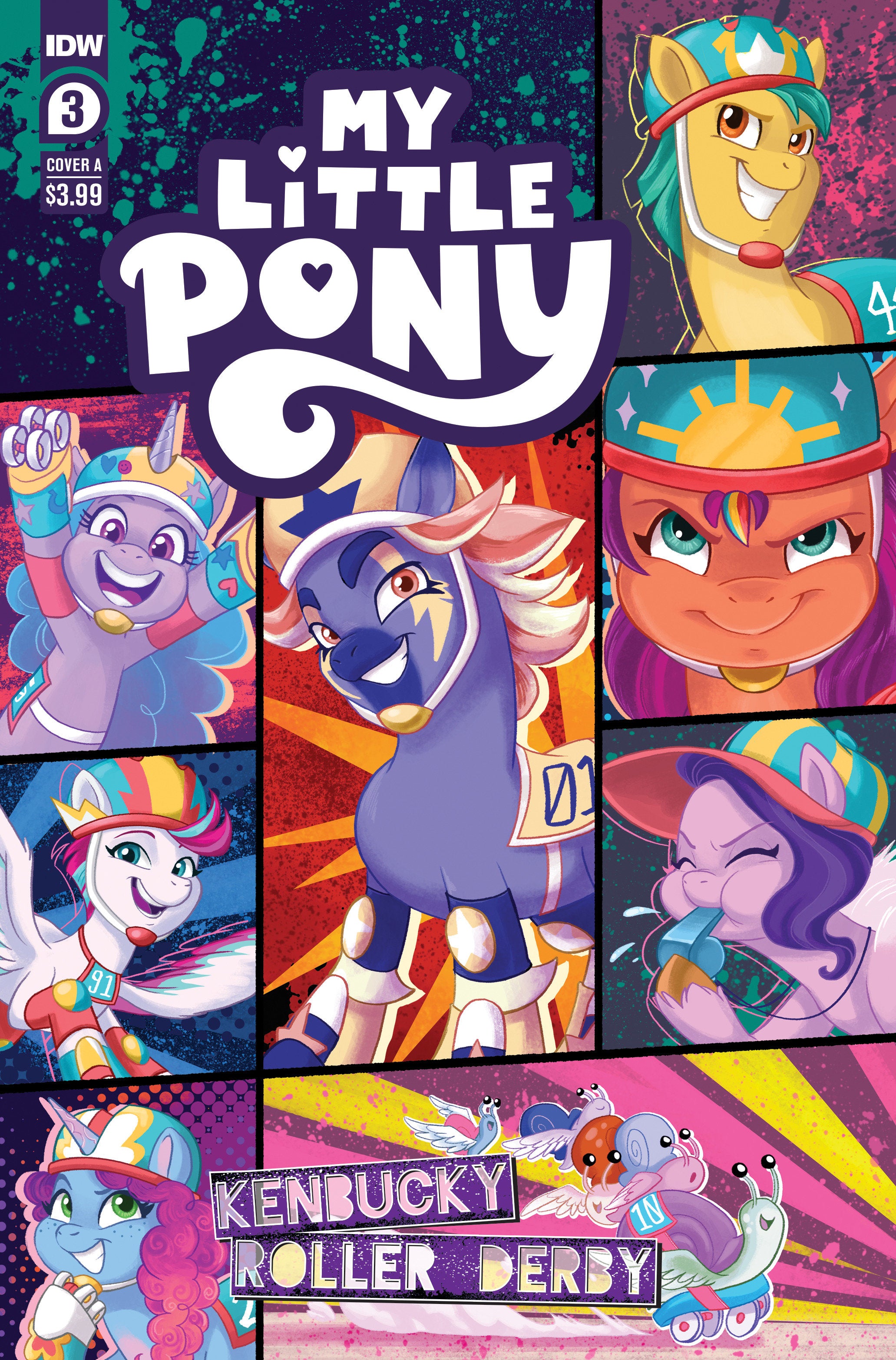 My Little Pony: Kenbucky Roller Derby #3 Cover A (Garcia) | Dragon's Lair Comics and Fantasy Houston TX