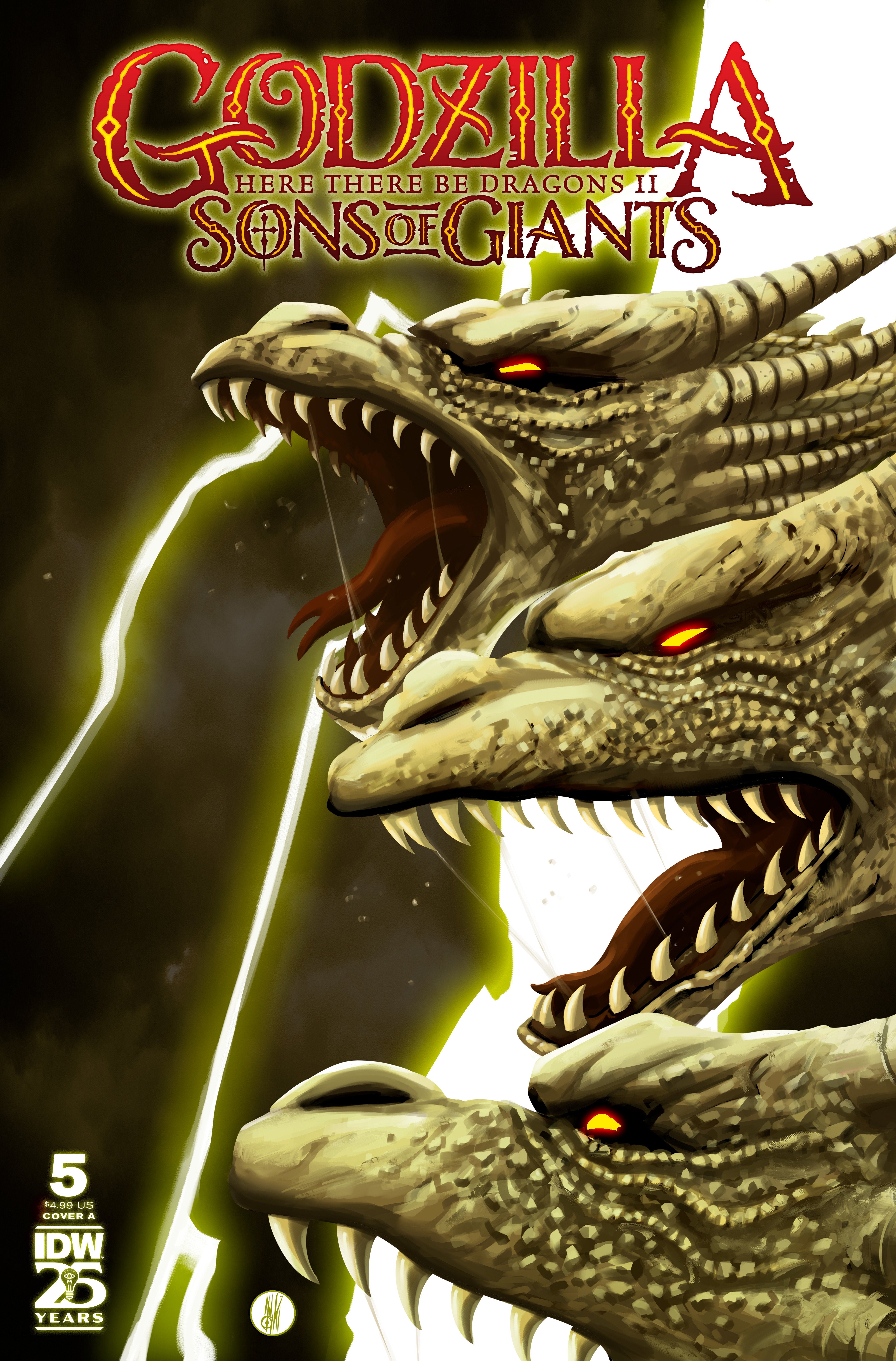 Godzilla: Here There Be Dragons II—Sons Of Giants #5 Cover A (Miranda) | Dragon's Lair Comics and Fantasy Houston TX