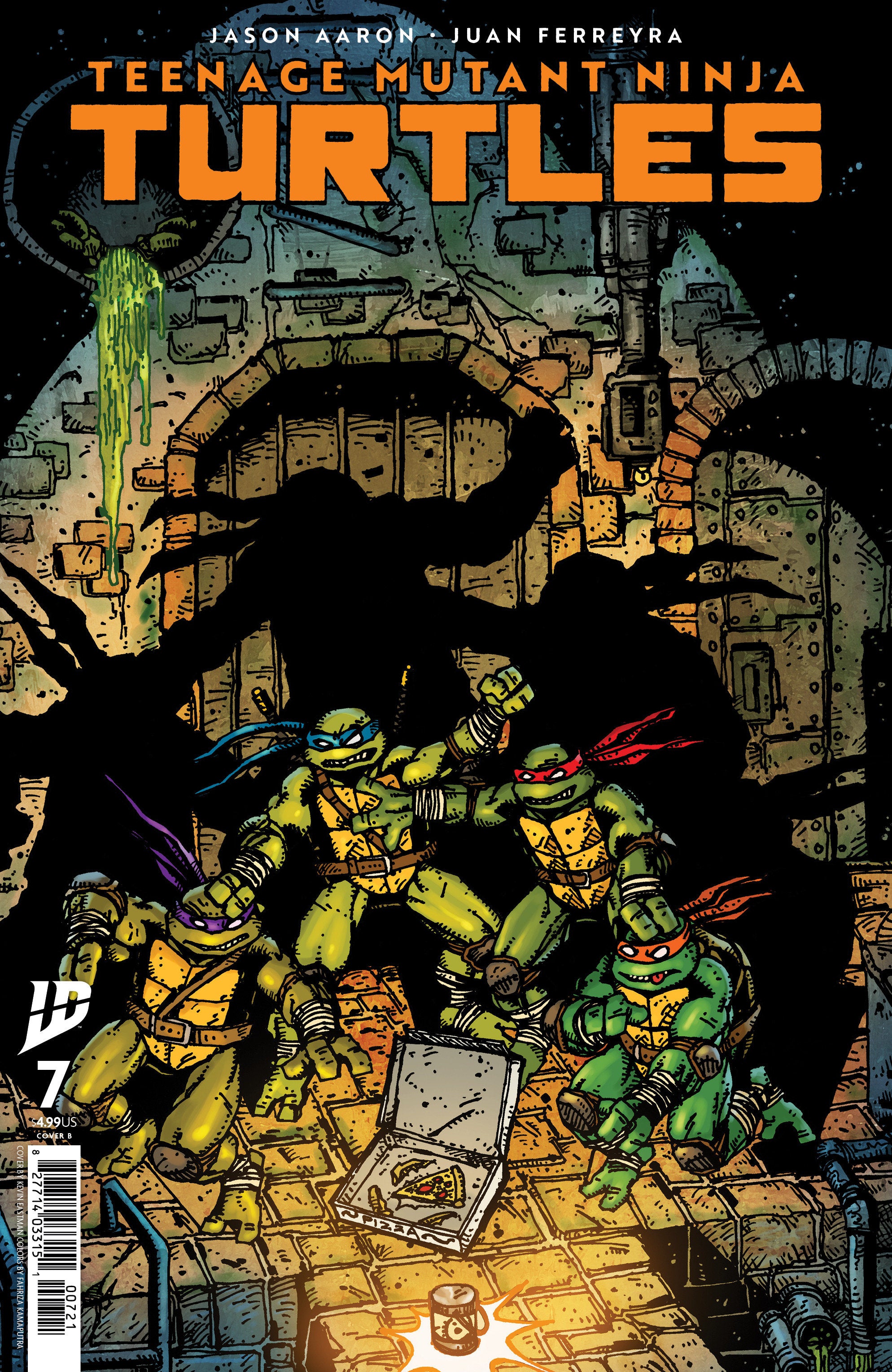 Teenage Mutant Ninja Turtles 2024 #7 Cover B Eastman | Dragon's Lair Comics and Fantasy Houston TX