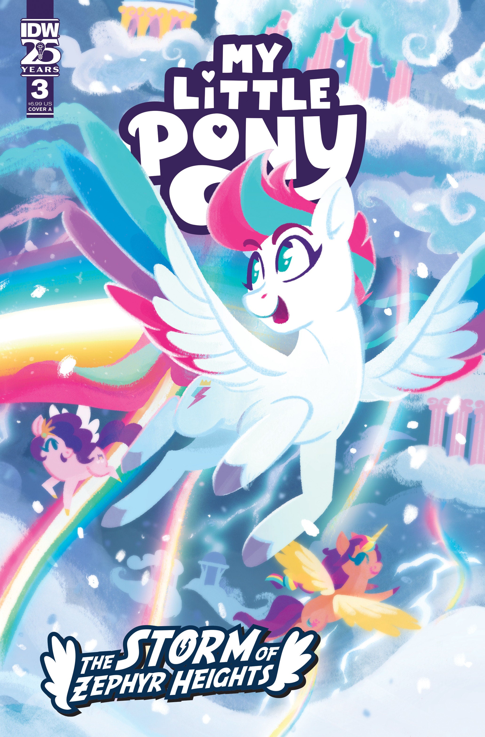 My Little Pony: The Storm Of Zephyr Heights #3 Cover A (Justasuta) | Dragon's Lair Comics and Fantasy Houston TX