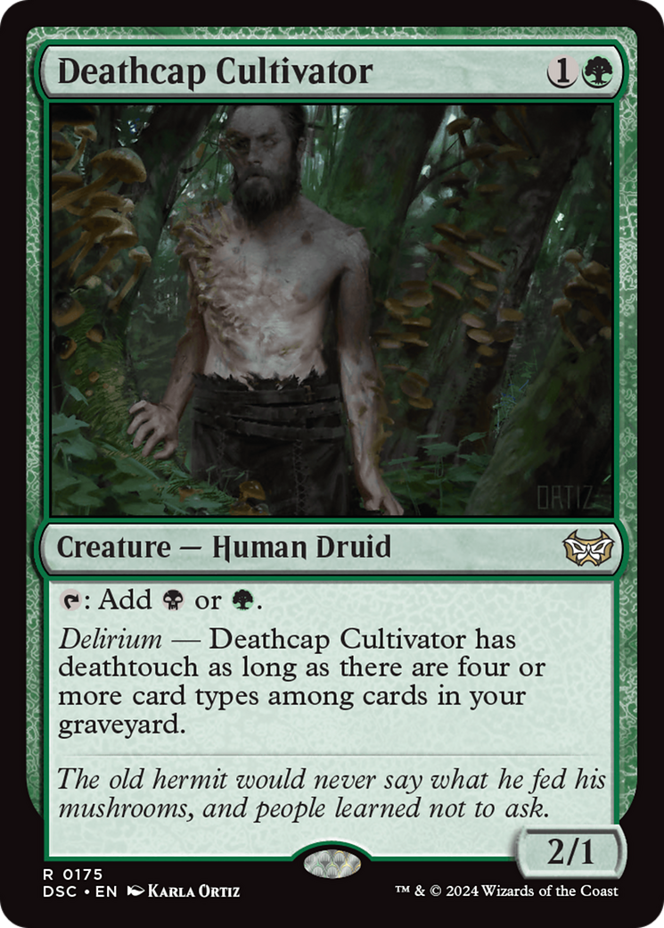 Deathcap Cultivator [Duskmourn: House of Horror Commander] | Dragon's Lair Comics and Fantasy Houston TX