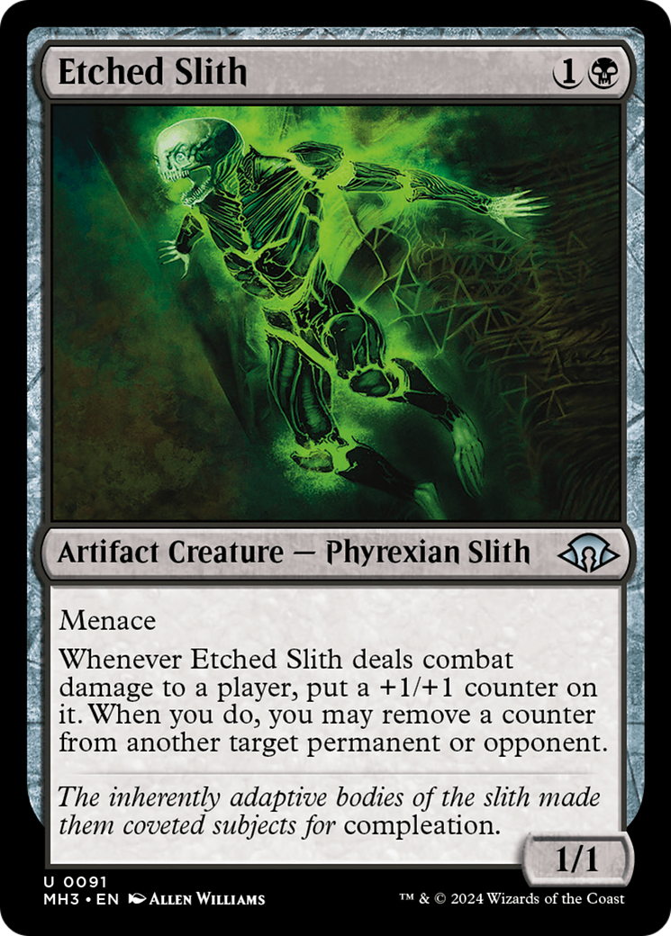 Etched Slith [Modern Horizons 3] | Dragon's Lair Comics and Fantasy Houston TX