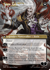 Sorin of House Markov // Sorin, Ravenous Neonate (Borderless) [Modern Horizons 3] | Dragon's Lair Comics and Fantasy Houston TX